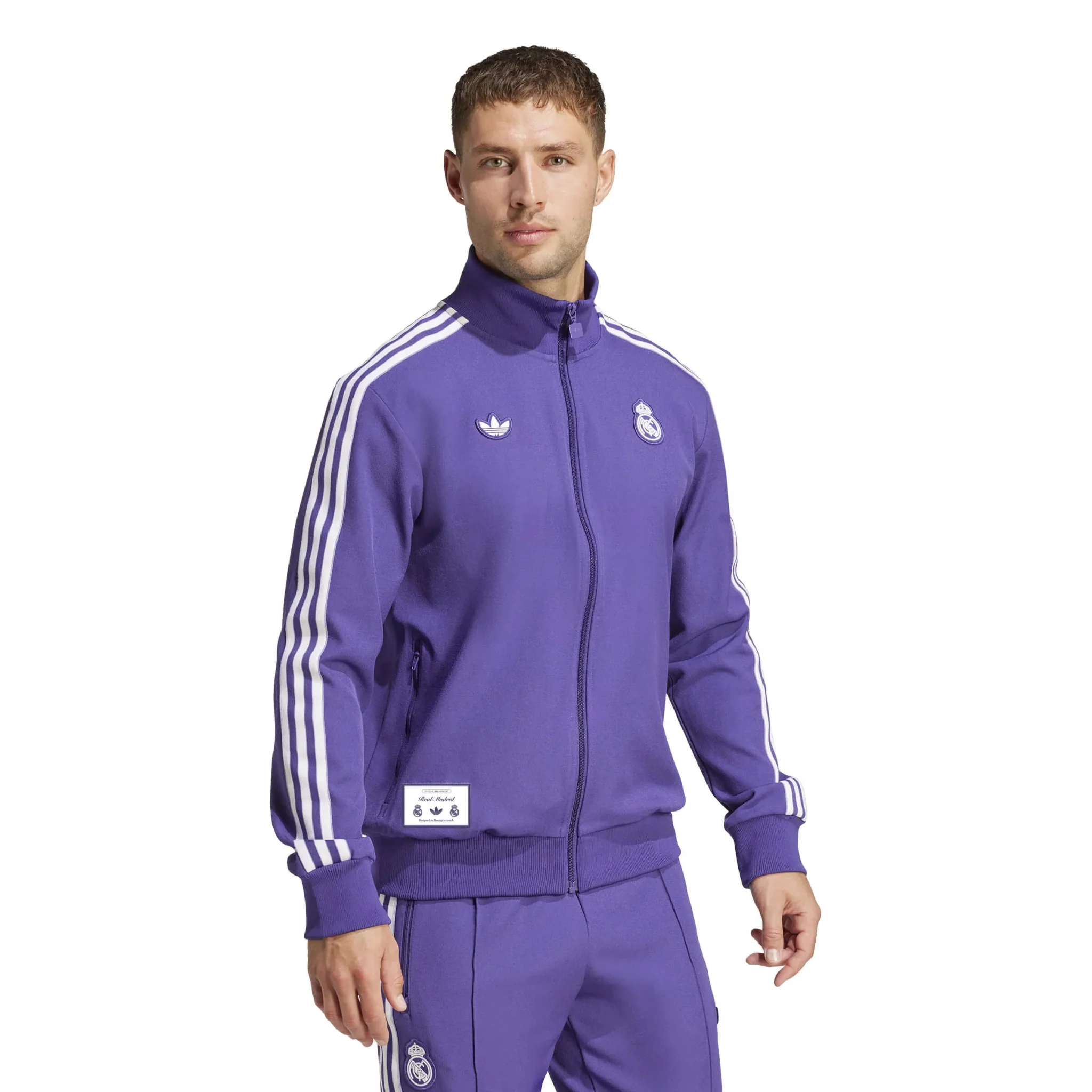 adidas 2025 Real Madrid Men's Icon Track Top - Image 3