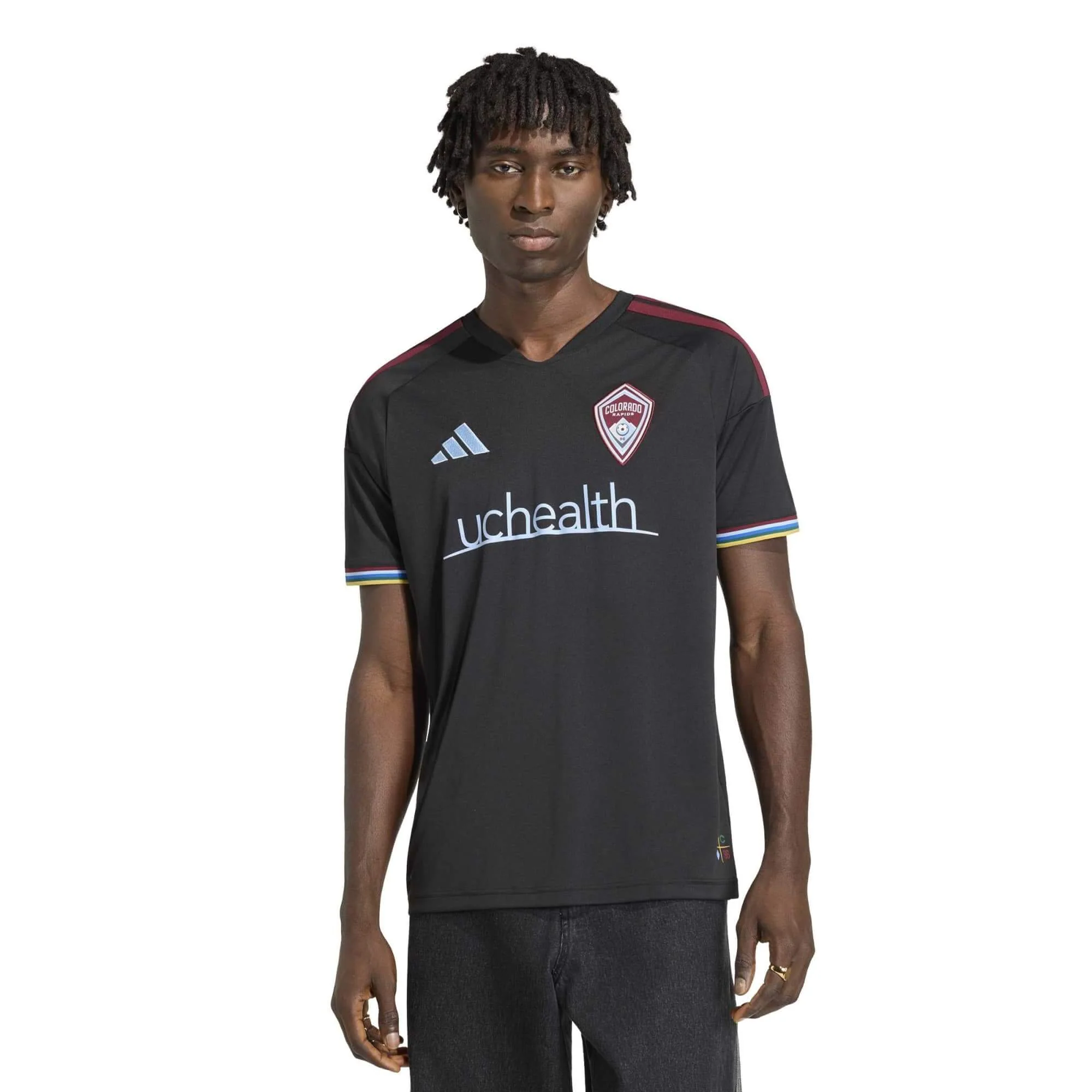 adidas 2026-27 Colorado Rapids Men's Stadium Home Soccer Jersey - Image 3