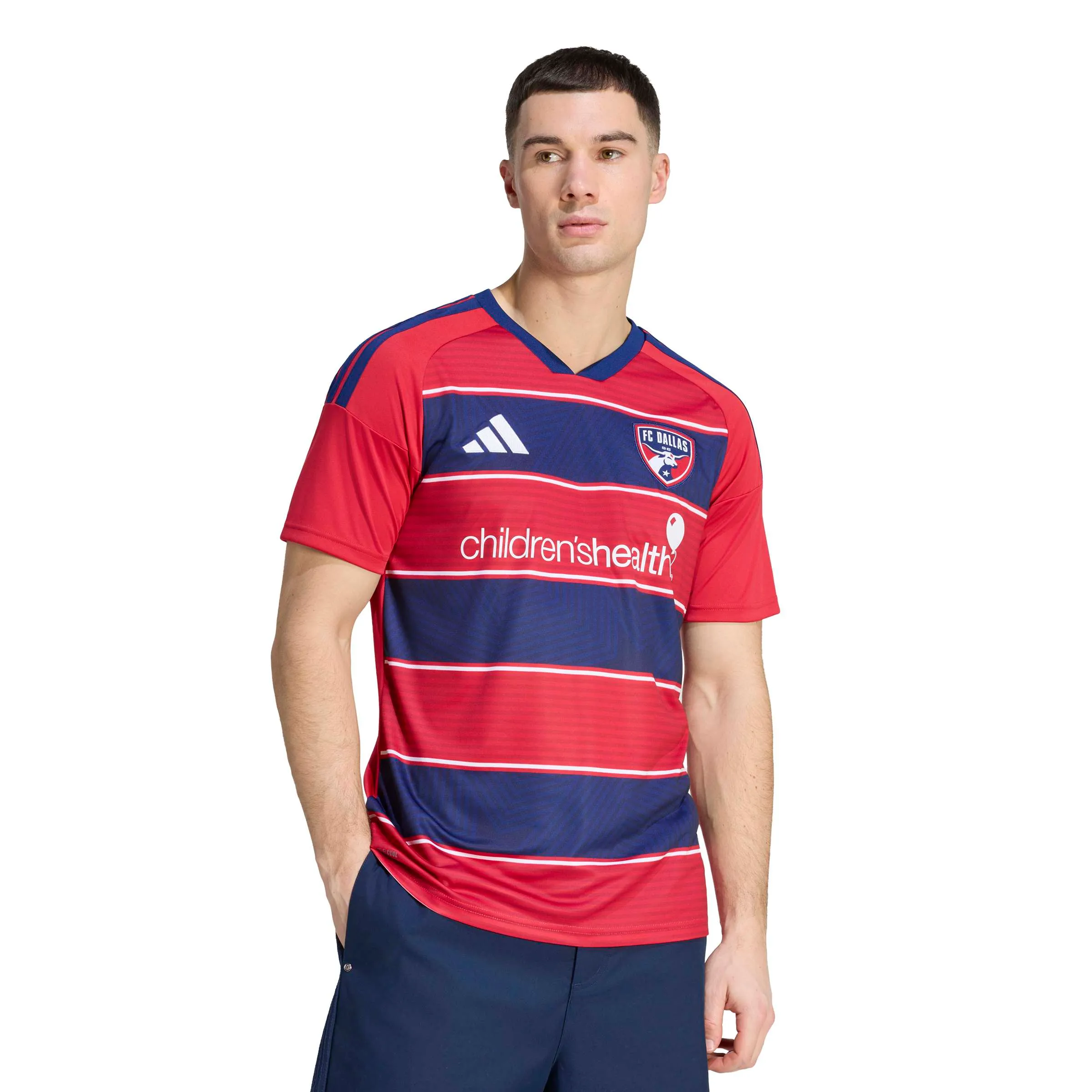 adidas 2026-27 FC Dallas Men's Stadium Home Soccer Jersey - Image 3