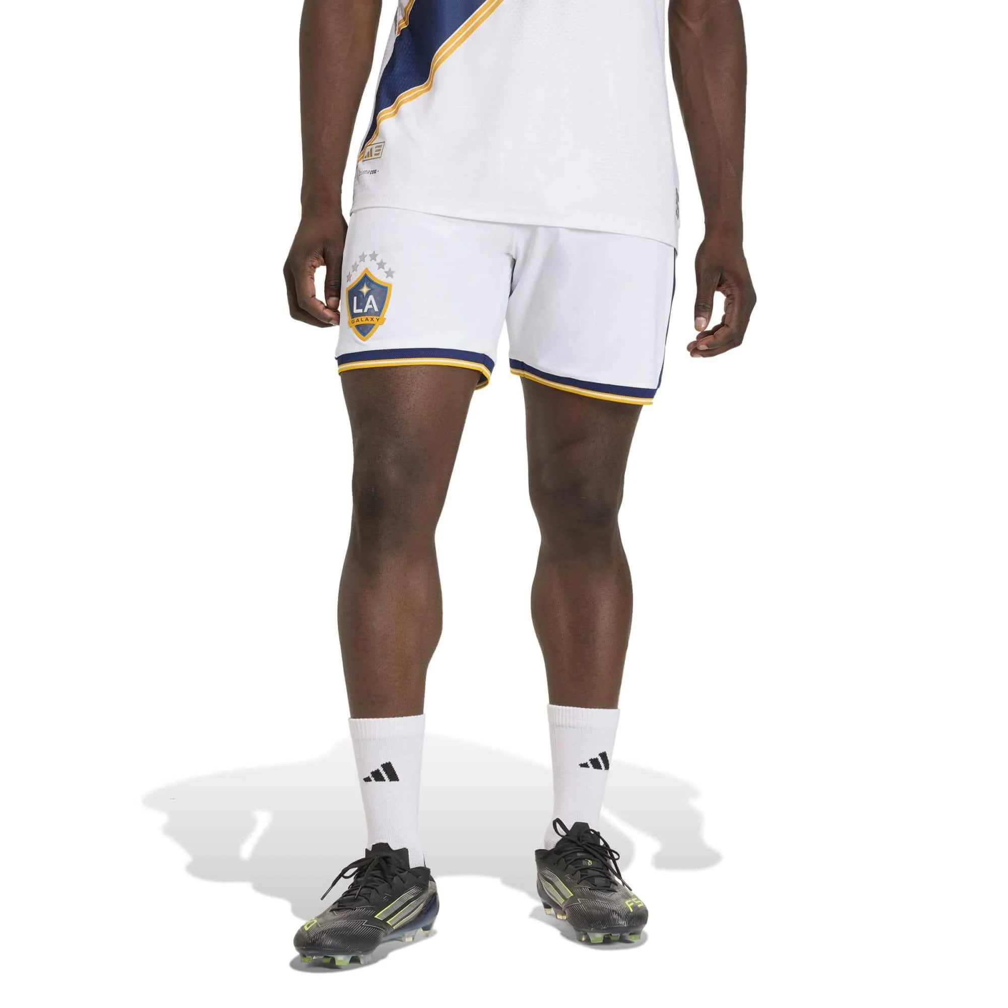 adidas 2026-27 LA Galaxy Men's Authentic Home Shorts - Image 2