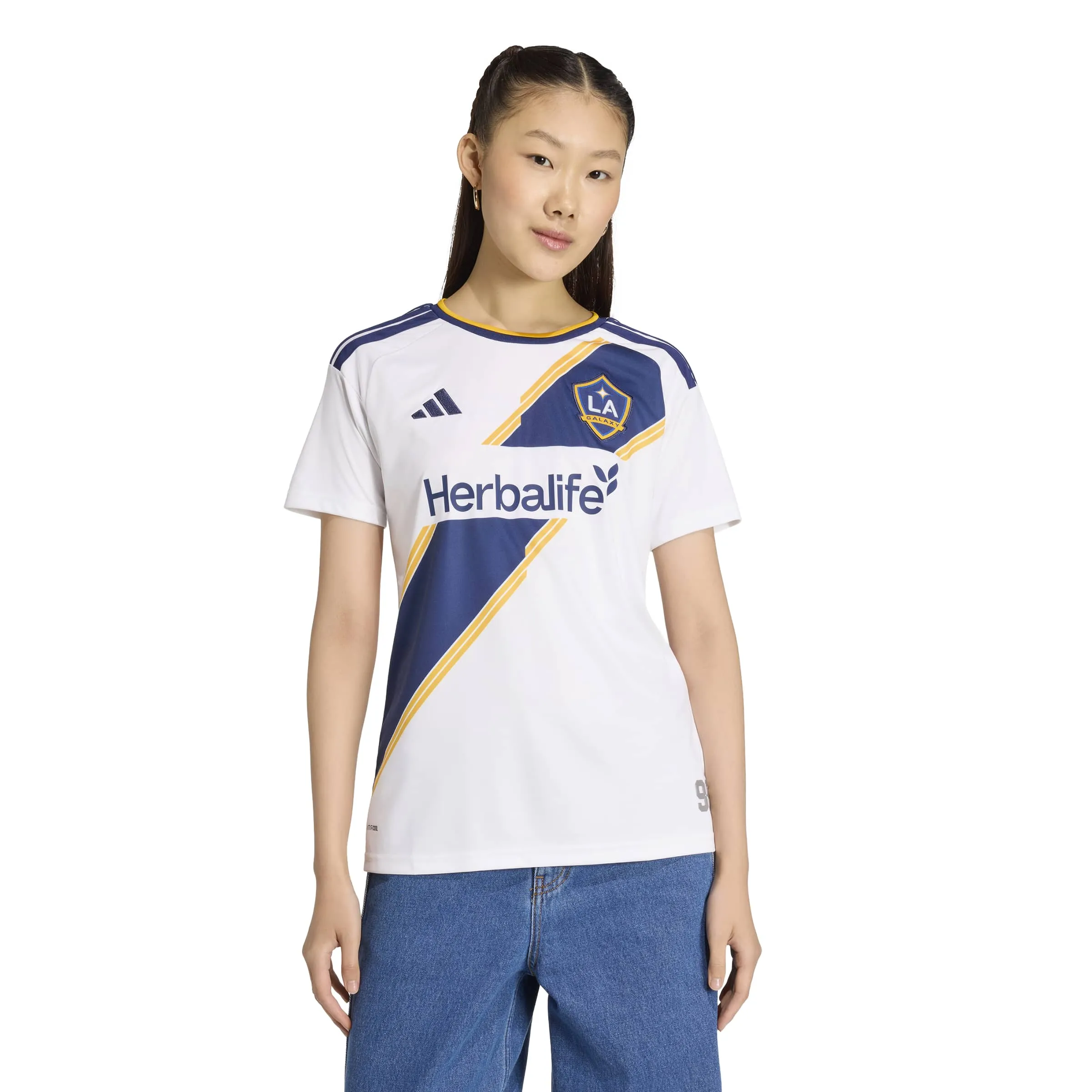 adidas 2026-27 LA Galaxy Women's Stadium Home Soccer Jersey - Image 3