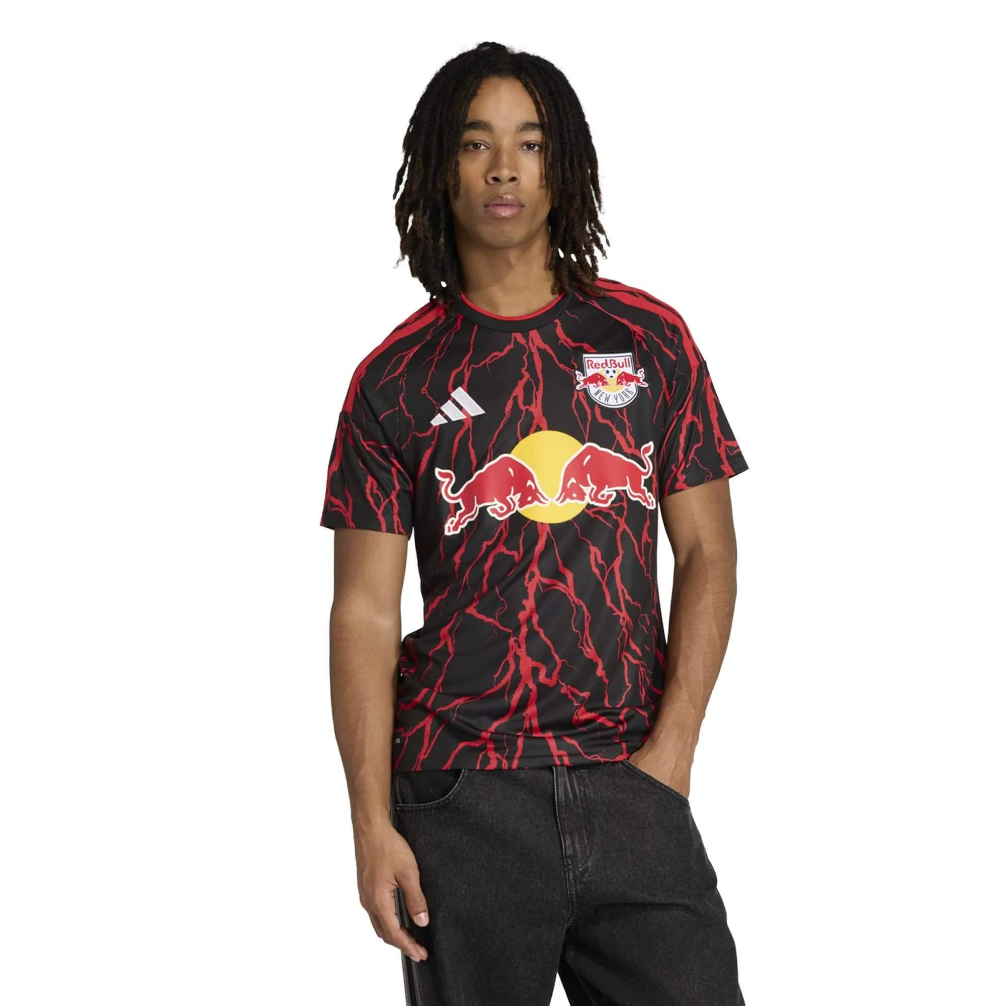 adidas 2026-27 New York Red Bulls Men's Stadium Home Soccer Jersey - Image 3