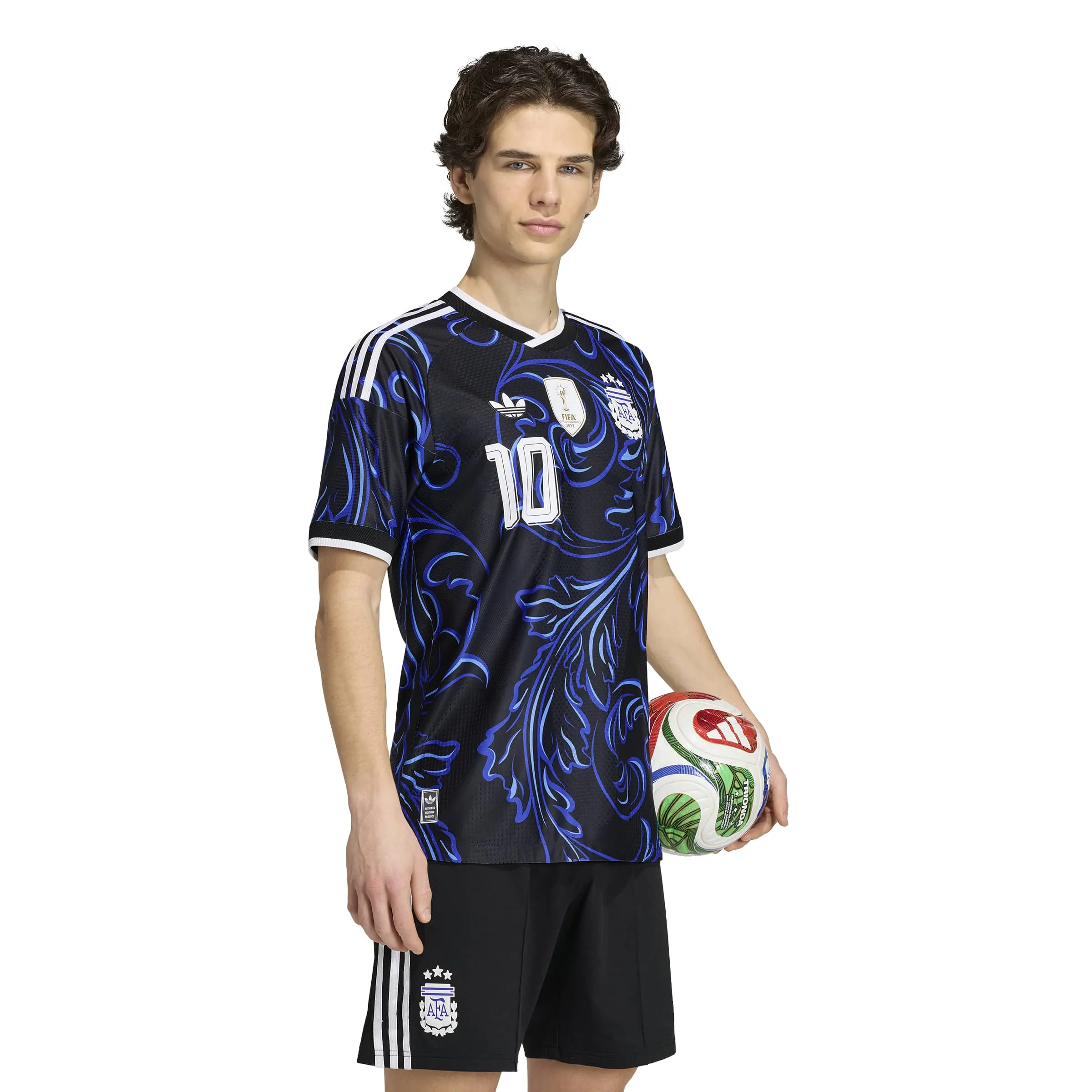 adidas 2026 Argentina Men's Authentic Away Messi #10 Soccer Jersey - Image 4