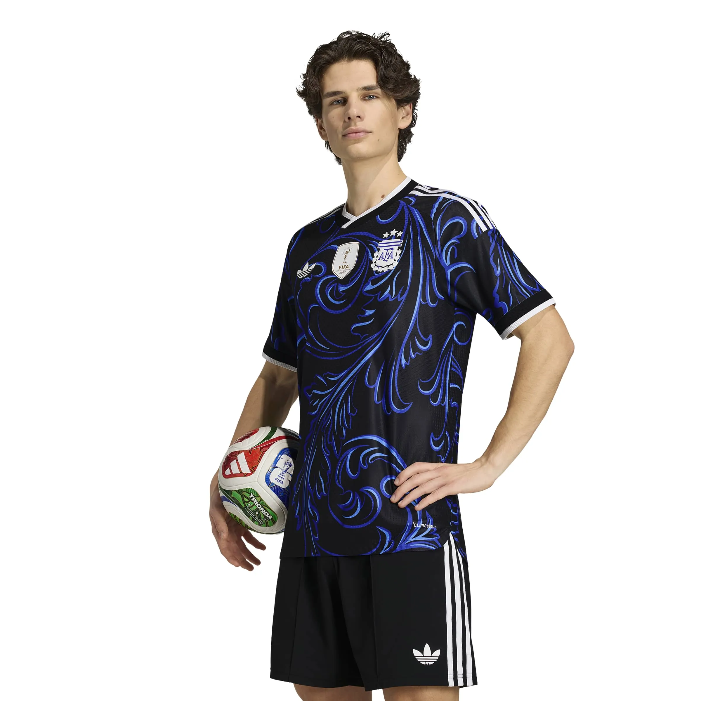 adidas 2026 Argentina Men's Authentic Away Soccer Jersey - Image 3