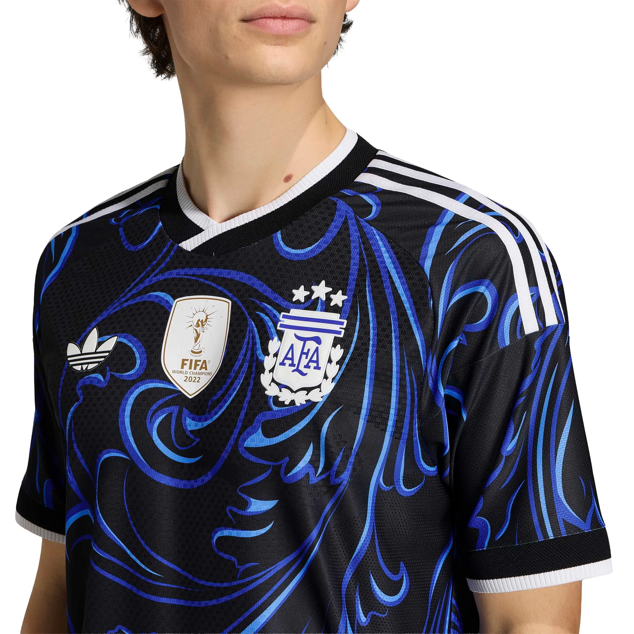 adidas 2026 Argentina Men's Authentic Away Soccer Jersey - Image 5