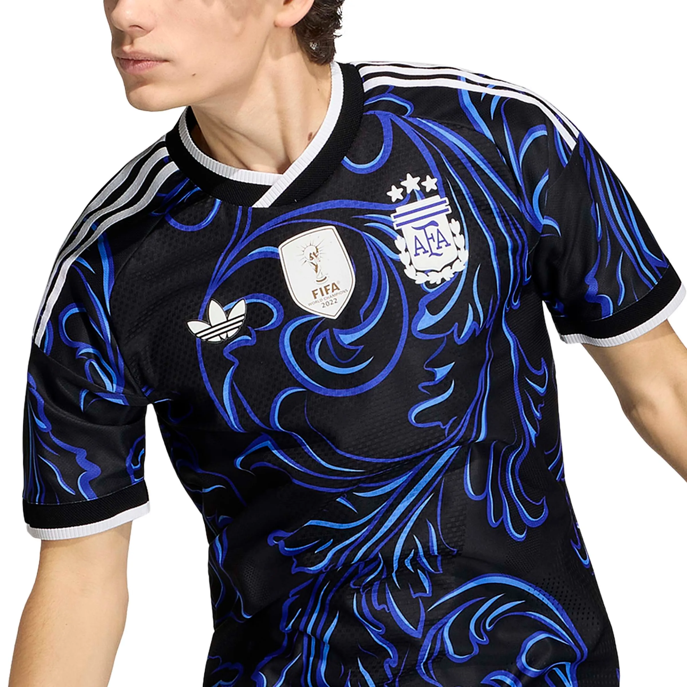 adidas 2026 Argentina Men's Authentic Away Soccer Jersey - Image 6