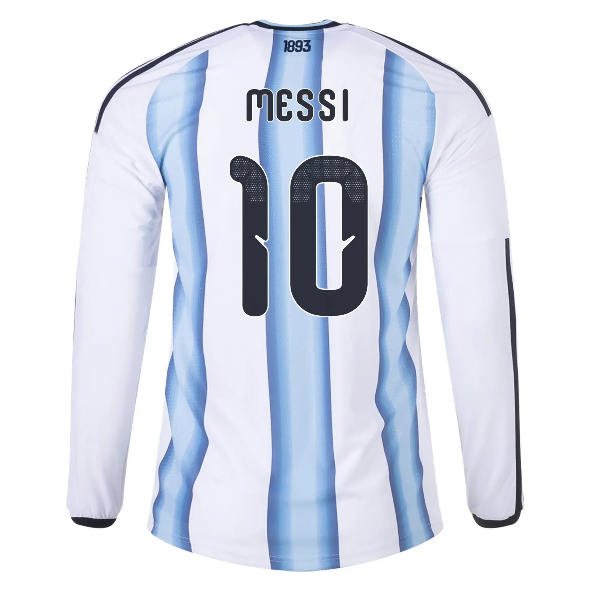 adidas 2026 Argentina Men's Authentic Home Long-Sleeve Soccer Jersey - Image 11