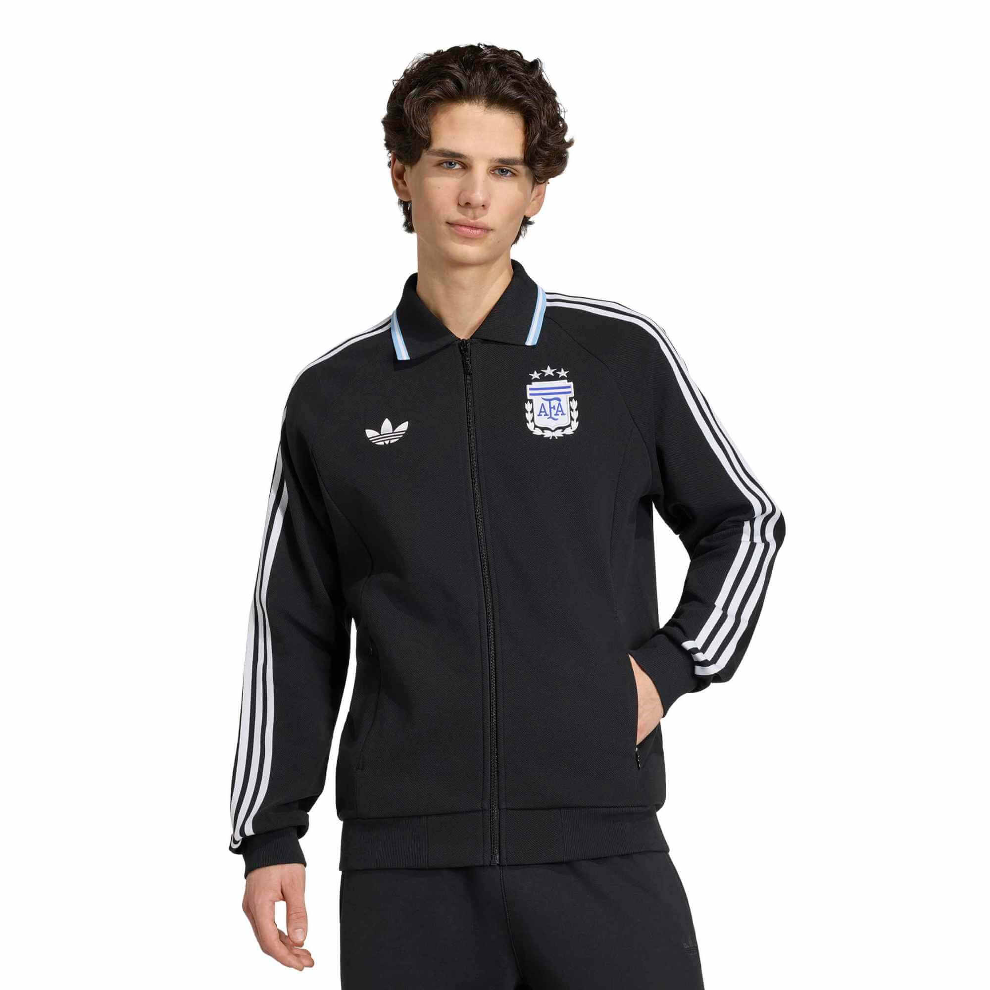 adidas 2026 Argentina Men's Originals Anthem Jacket - Image 2