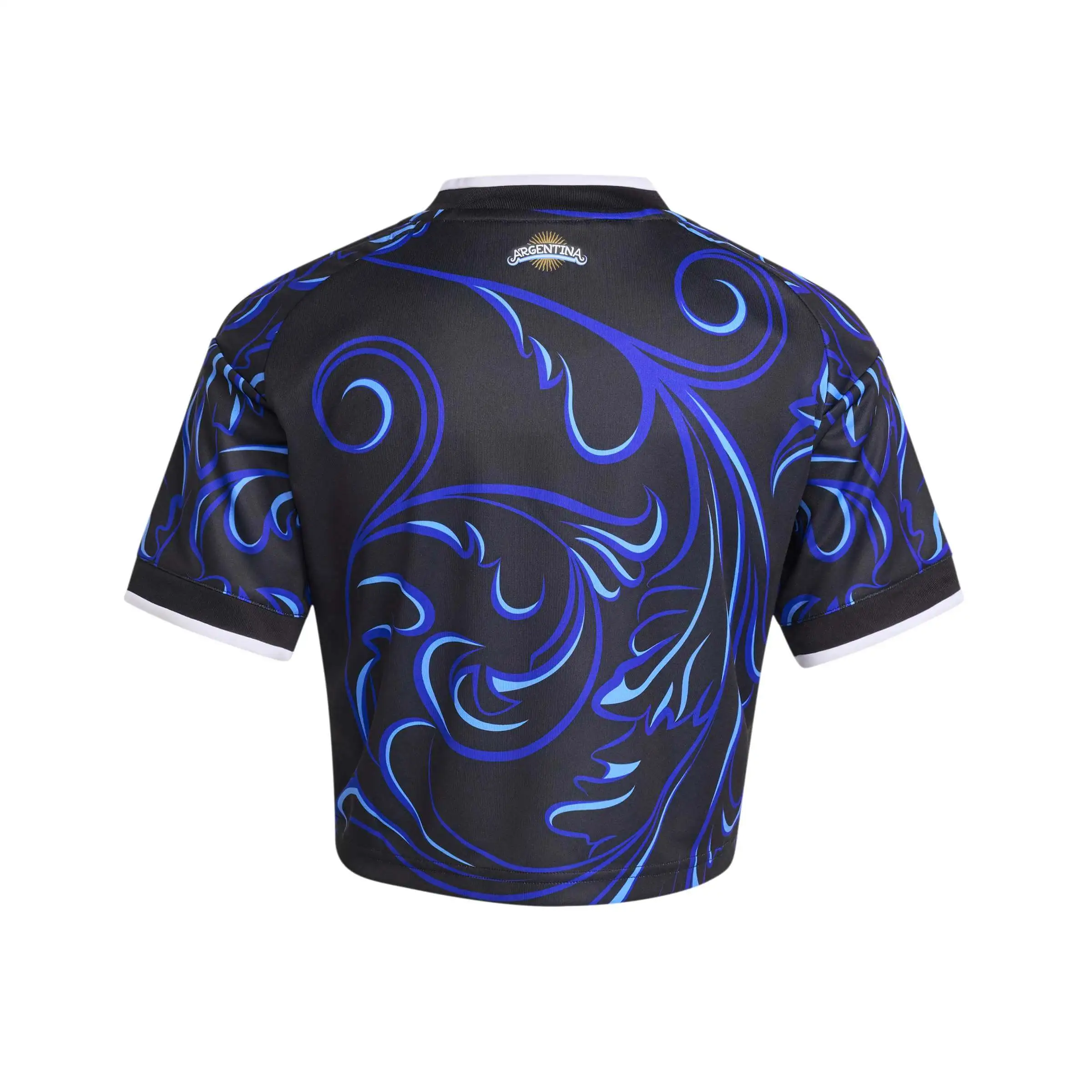 adidas 2026 Argentina Women's Stadium Away Cropped Soccer Jersey - Image 2