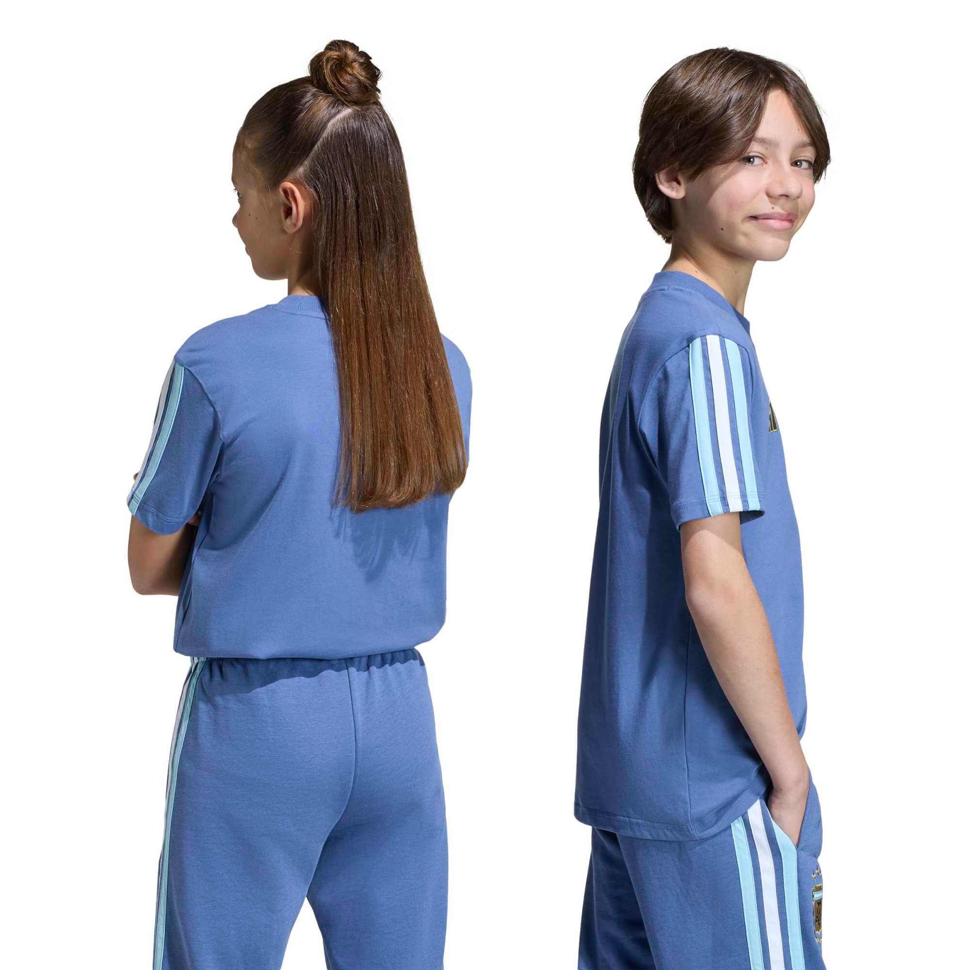 adidas 2026 Argentina Youth DNA Tee - Image 5