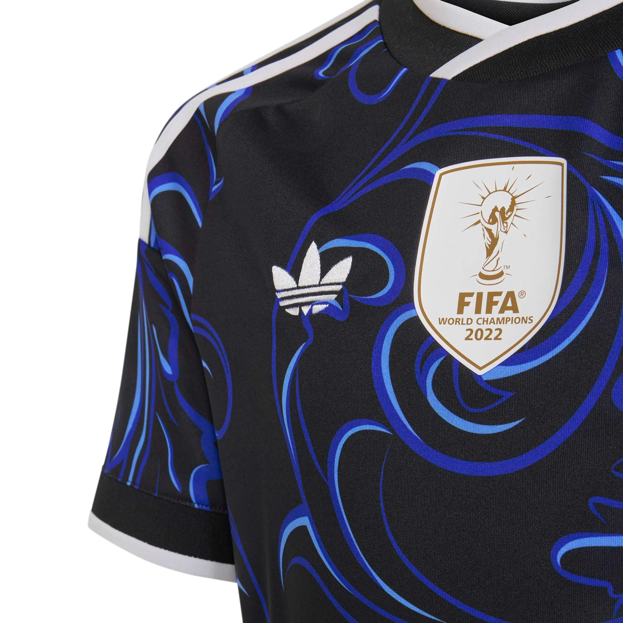 adidas 2026 Argentina Youth Stadium Away Soccer Jersey - Image 3