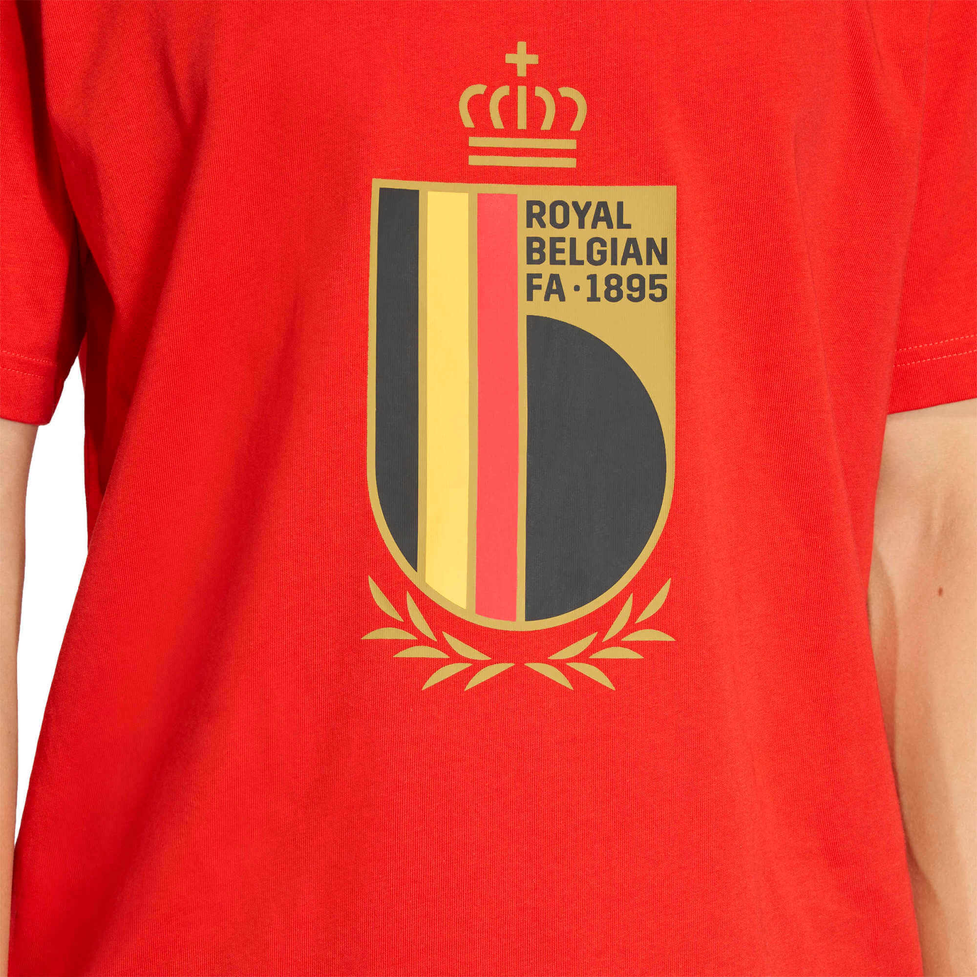 adidas 2026 Belgium Men's DNA Graphic Tee - Image 5