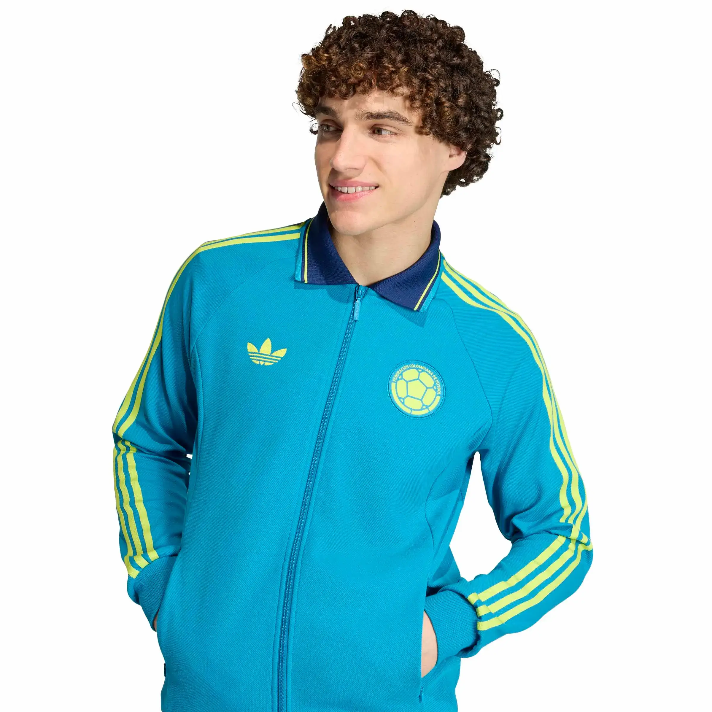 adidas 2026 Colombia Men's Away Originals Anthem Jacket - Image 4