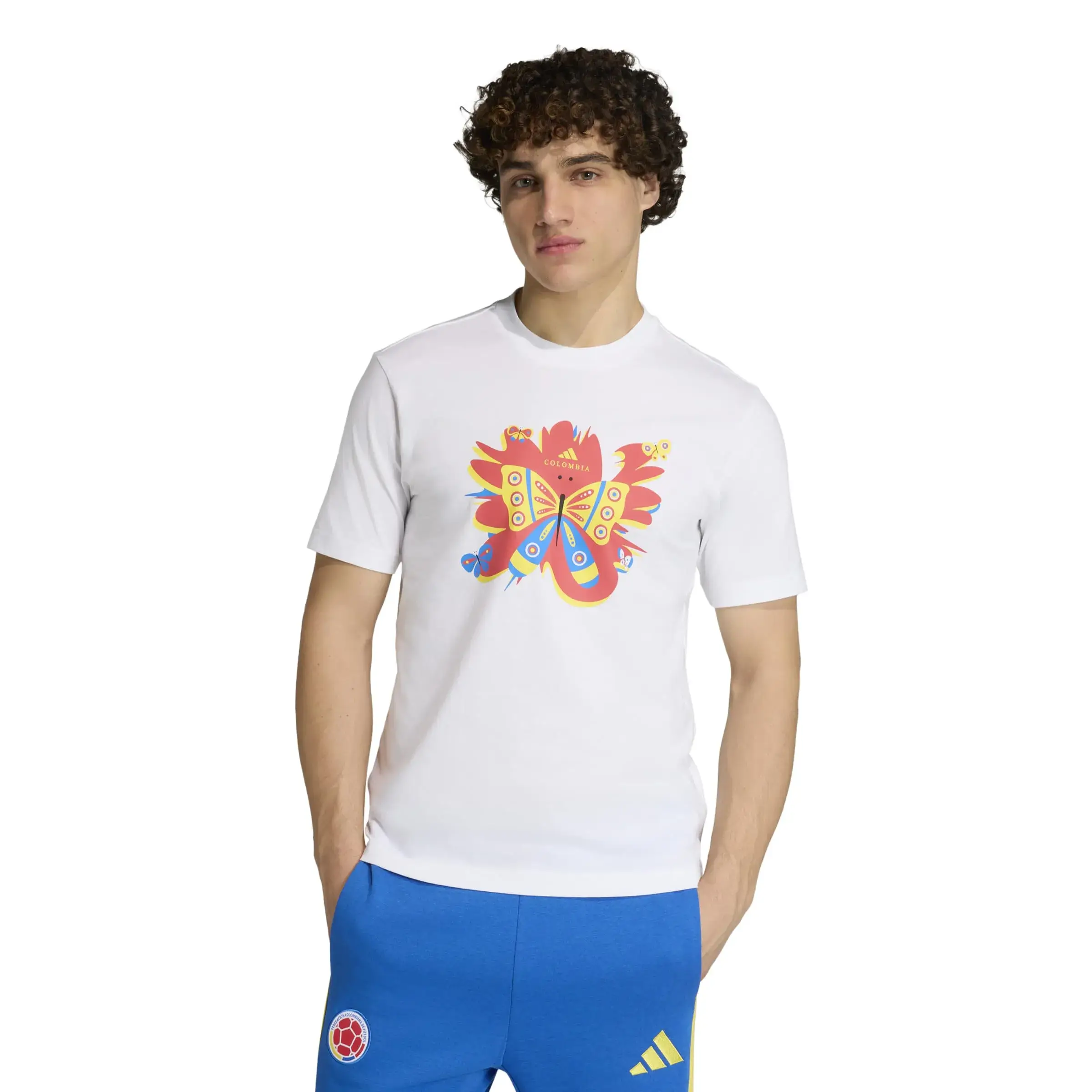 adidas 2026 Colombia Men's DNA Tee - Image 2