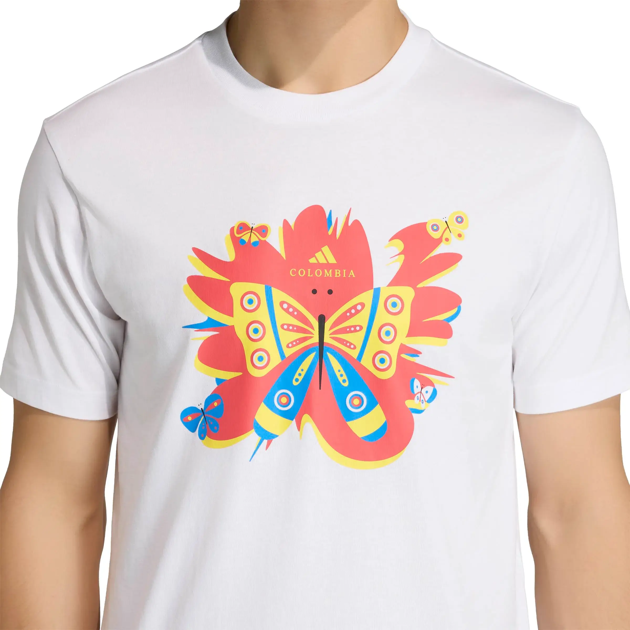 adidas 2026 Colombia Men's DNA Tee - Image 5