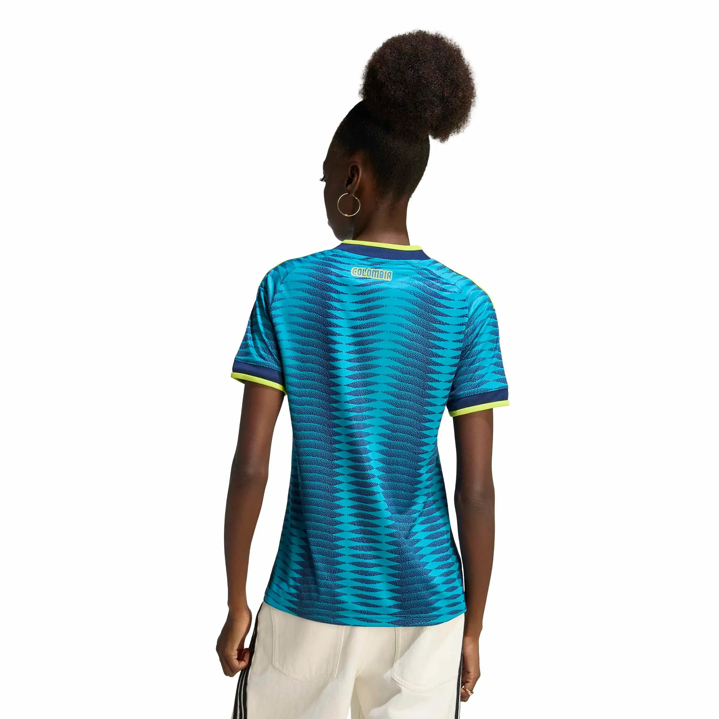 adidas 2026 Colombia Women's Stadium Away Soccer Jersey - Image 4