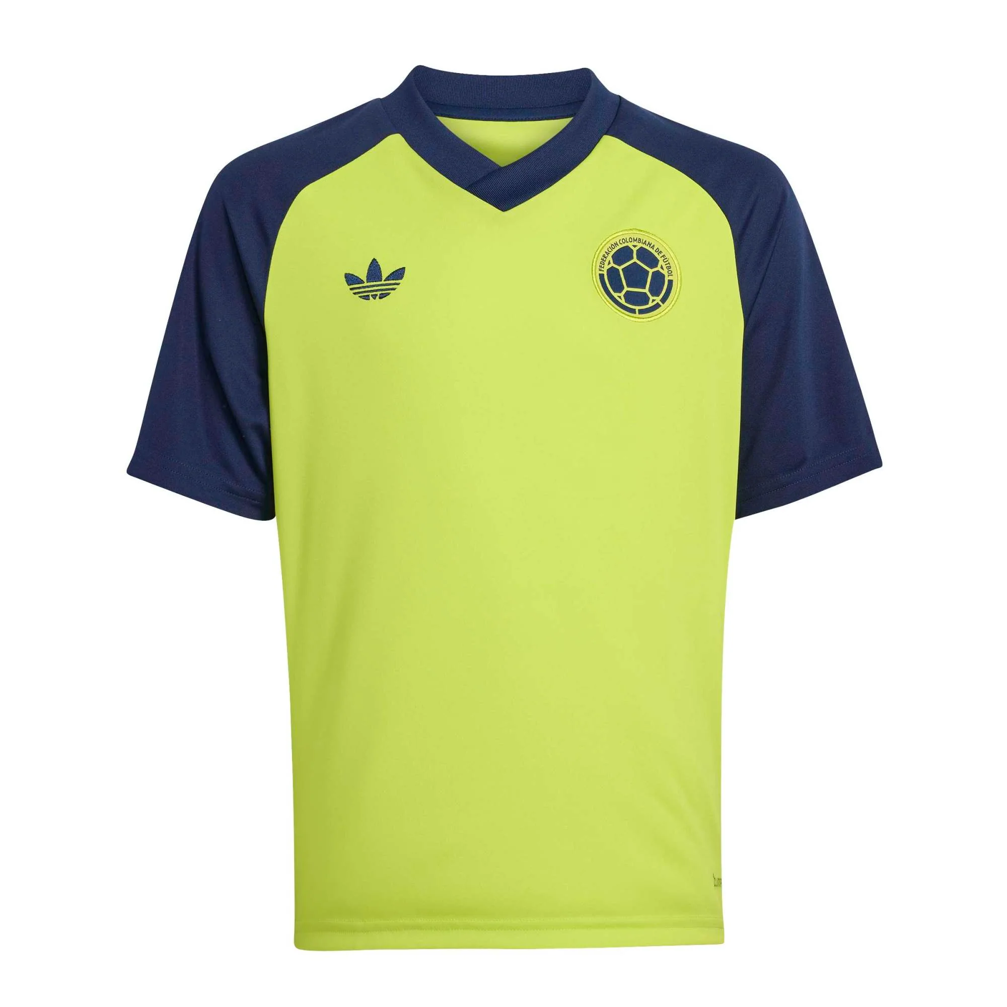 adidas 2026 Colombia Youth Away Pre-Match Soccer Jersey