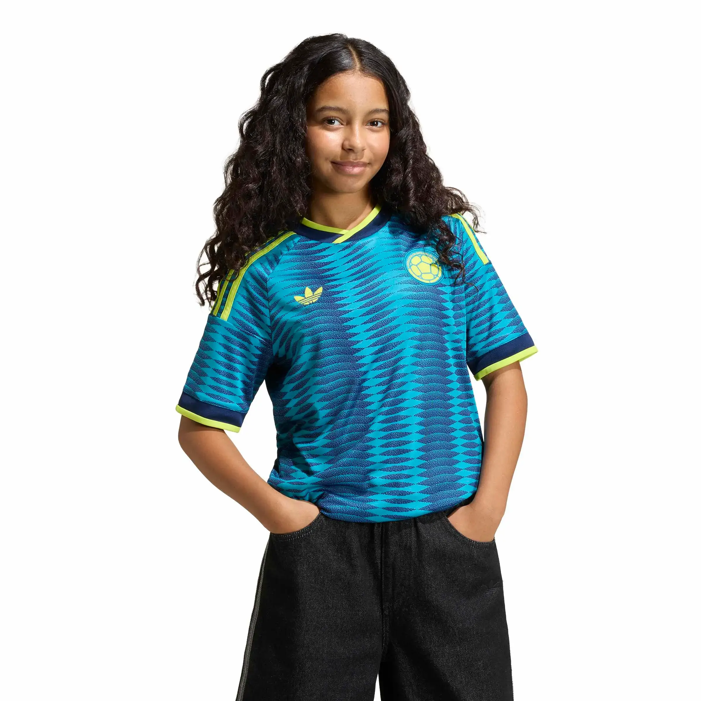 adidas 2026 Colombia Youth Stadium Away Soccer Jersey - Image 5