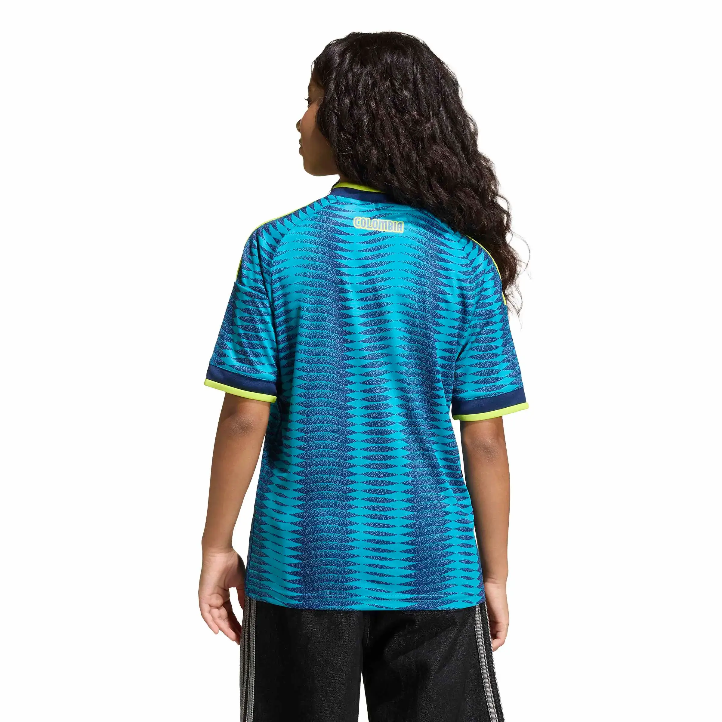 adidas 2026 Colombia Youth Stadium Away Soccer Jersey - Image 6