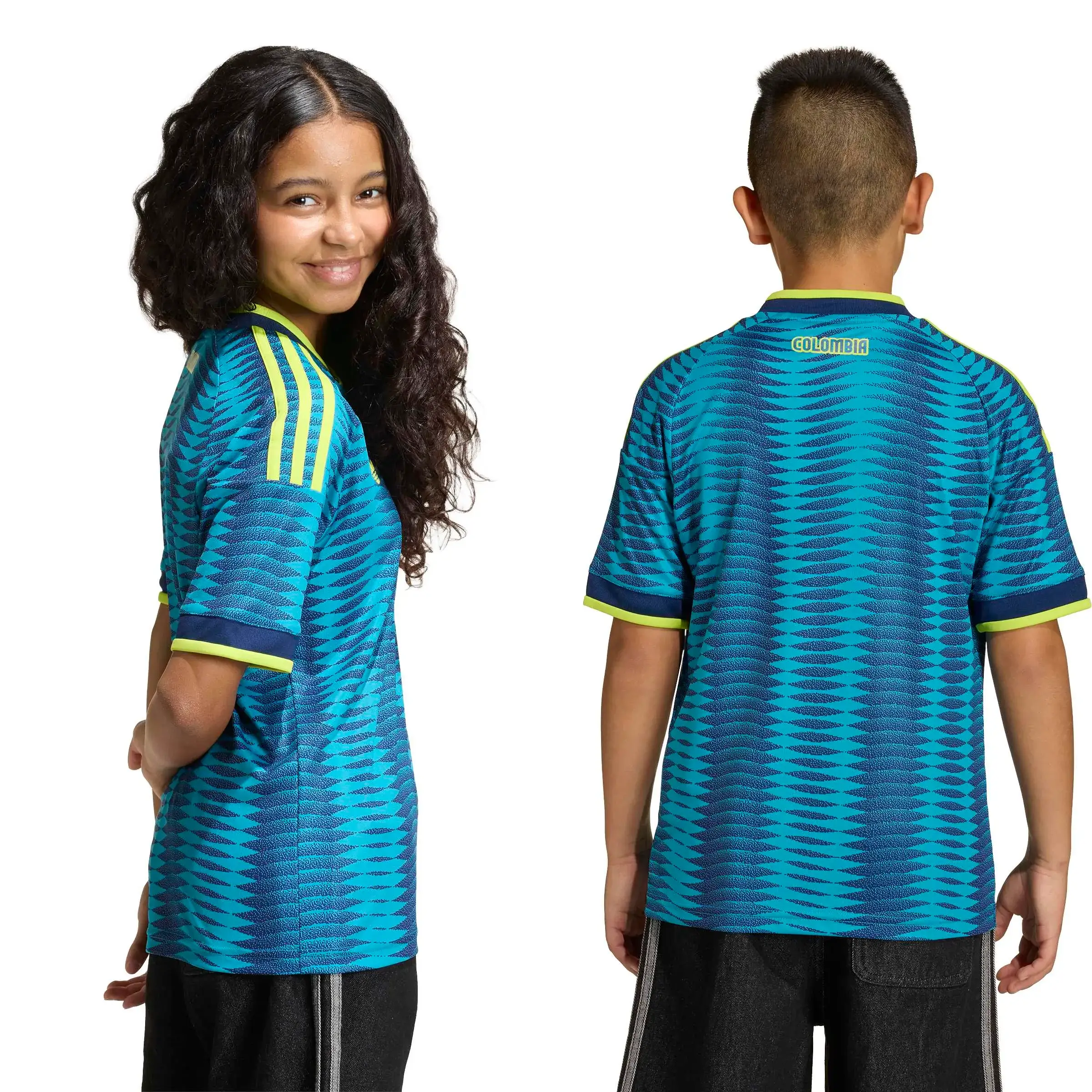adidas 2026 Colombia Youth Stadium Away Soccer Jersey - Image 9