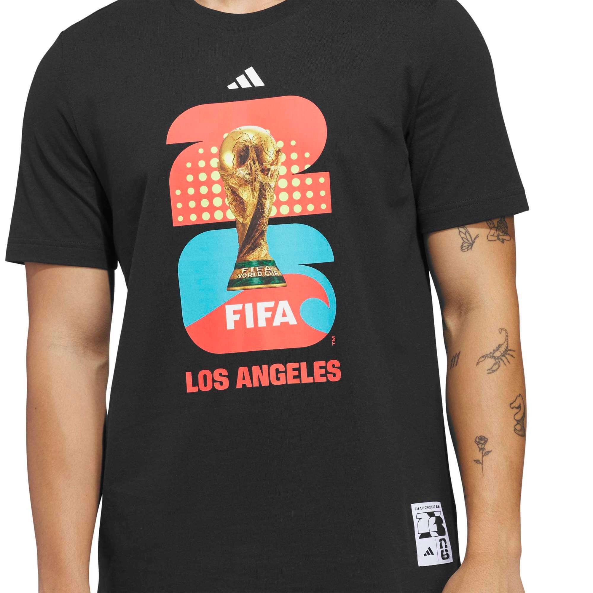 adidas 2026 FIFA World Cup Men's Host City Los Angeles Tee - Image 4