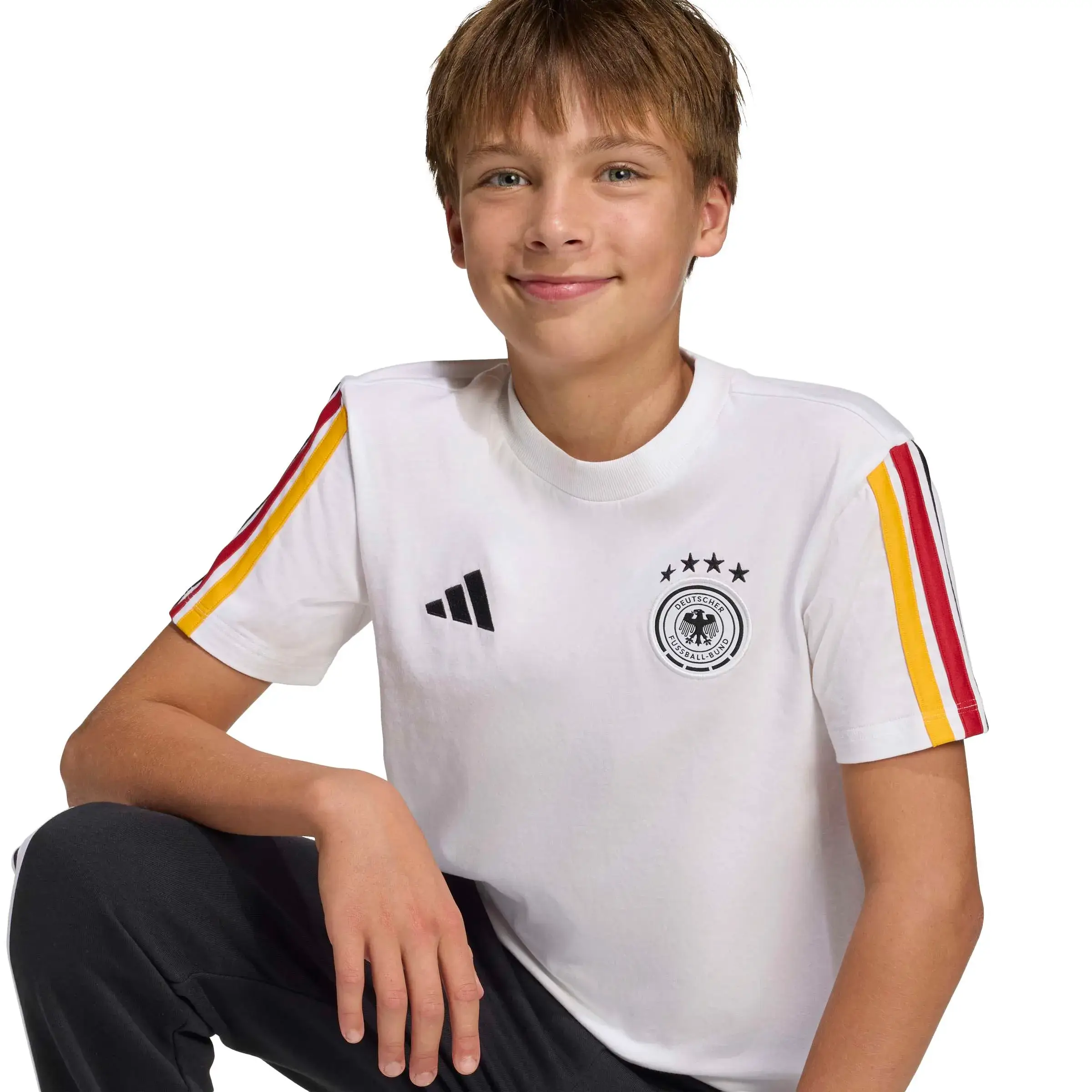 adidas 2026 Germany Youth DNA Tee - Image 6