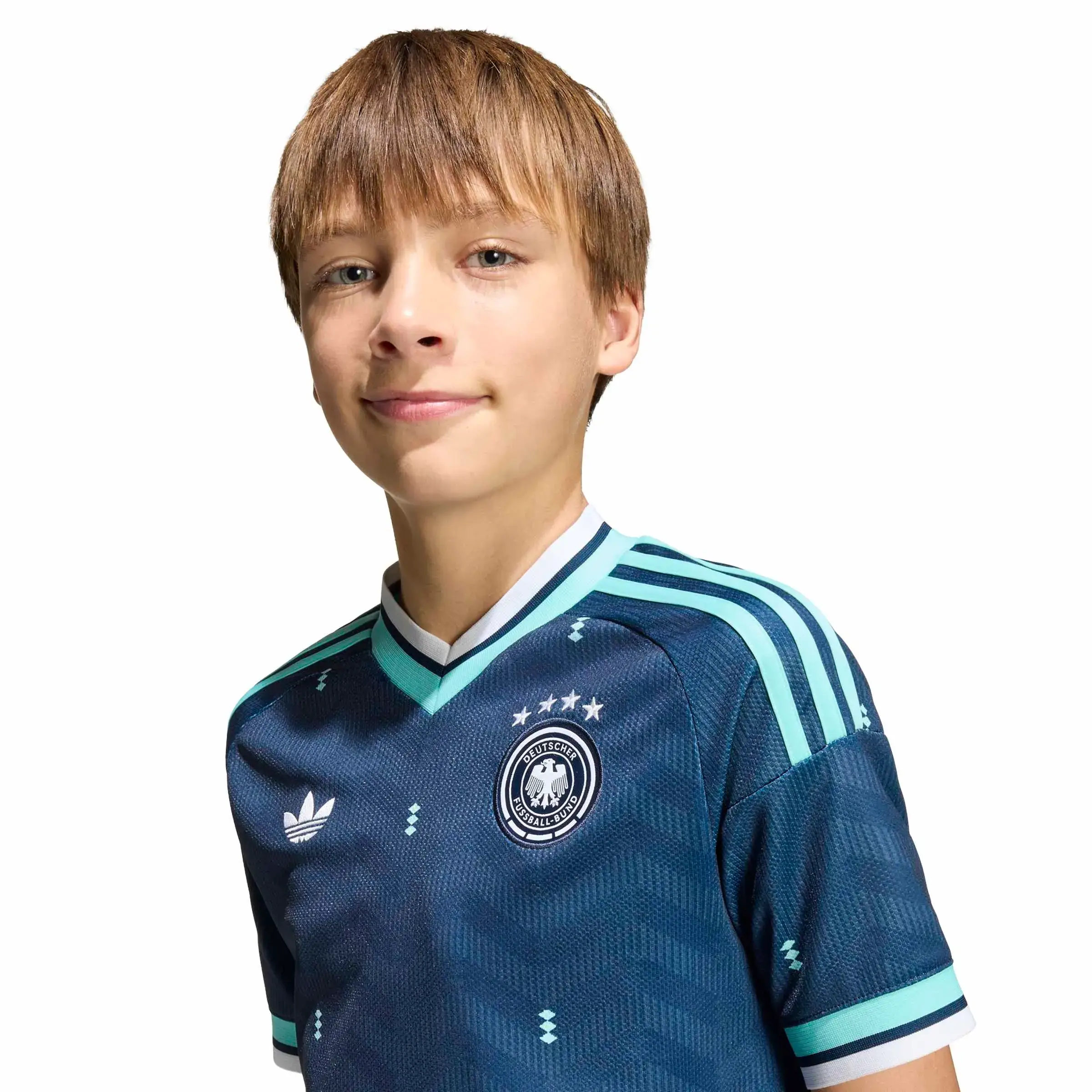 adidas 2026 Germany Youth Stadium Away Soccer Jersey - Image 3
