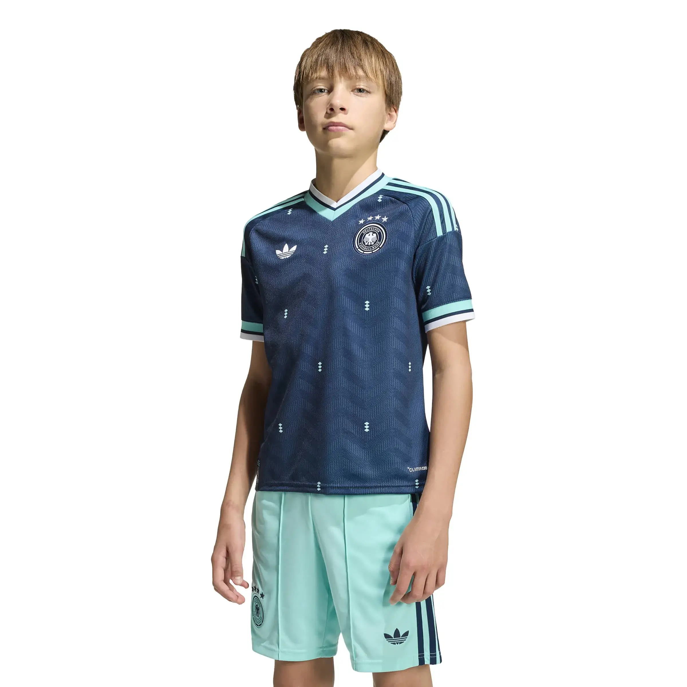 adidas 2026 Germany Youth Stadium Away Soccer Jersey - Image 5