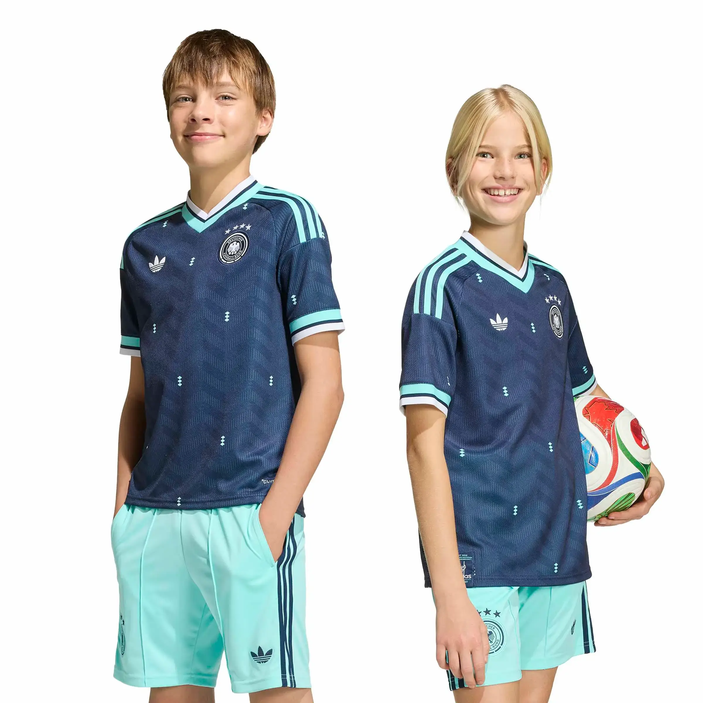 adidas 2026 Germany Youth Stadium Away Soccer Jersey - Image 7