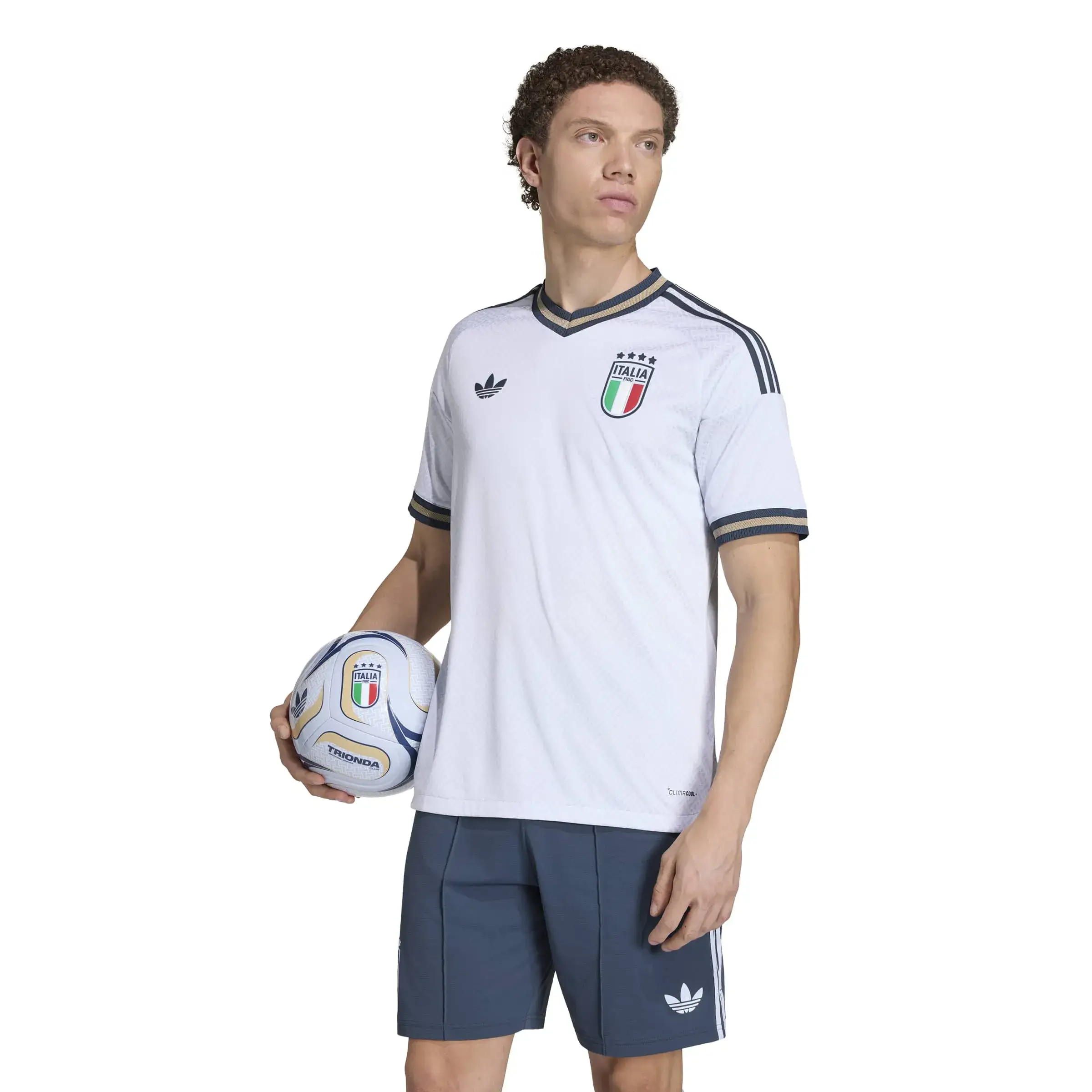 adidas 2026 Italy Men's Authentic Away Soccer Jersey - Image 3