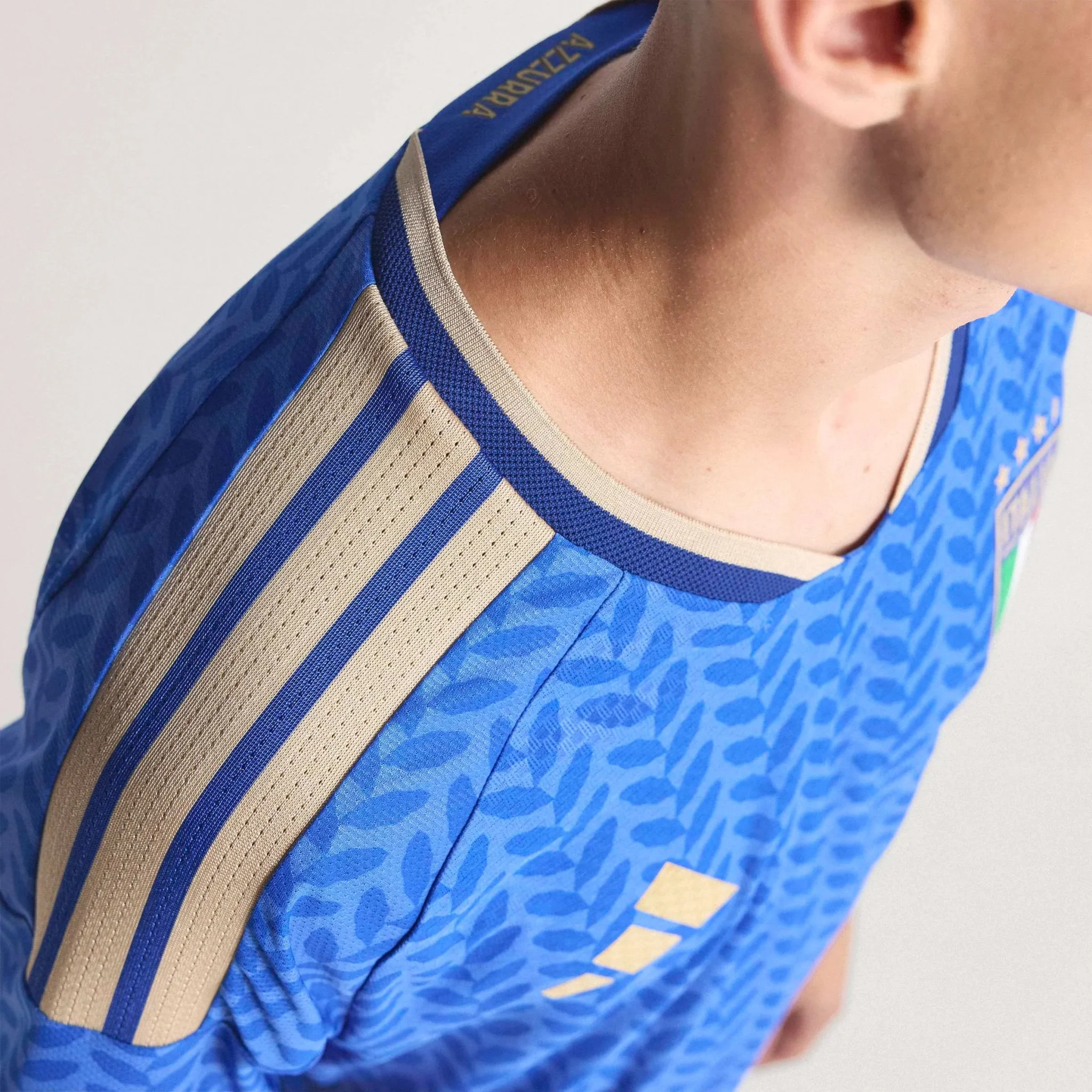 adidas 2026 Italy Men's Authentic Home Soccer Jersey - Image 9