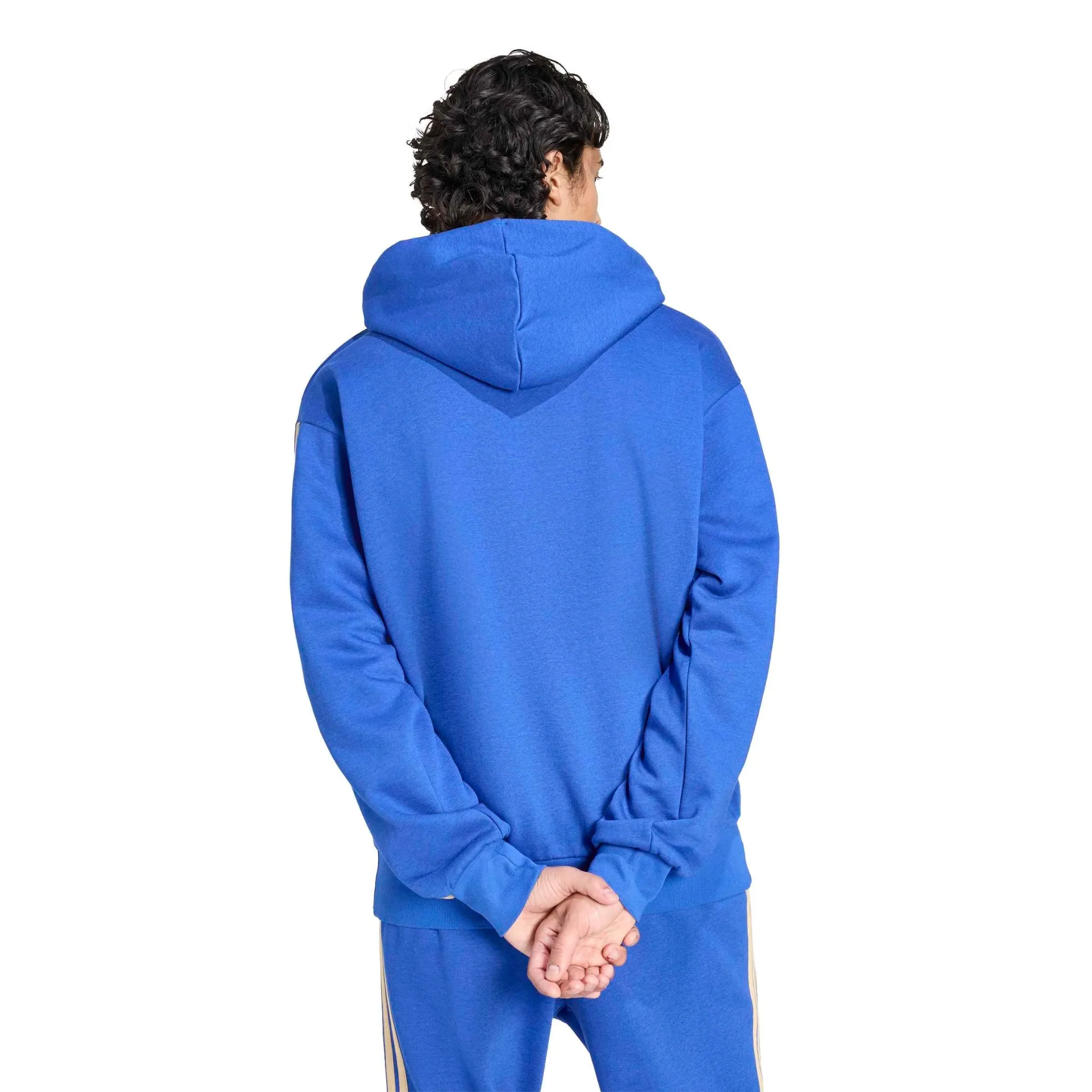 adidas 2026 Italy Men's DNA Fleece Hoodie - Image 3