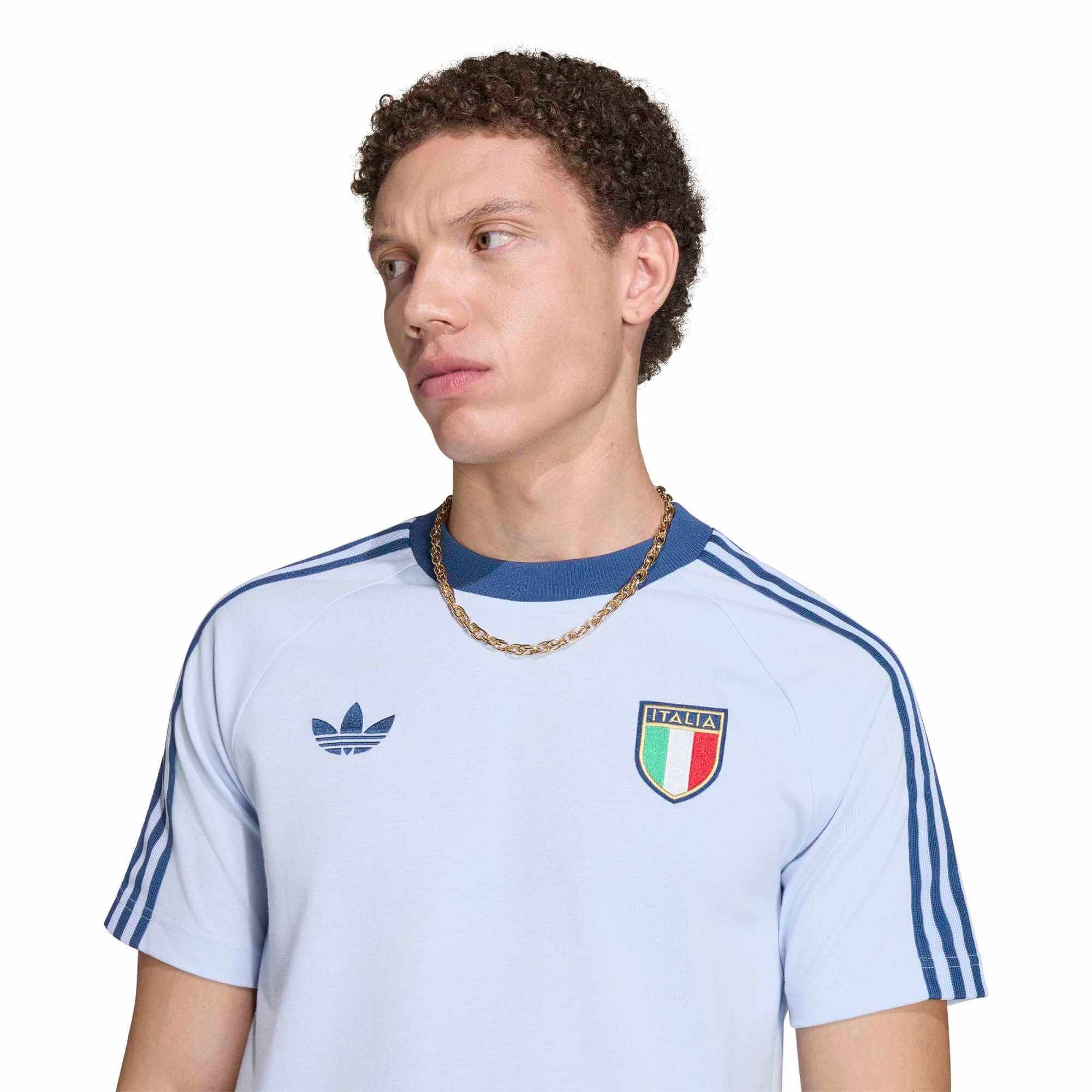 adidas 2026 Italy Men's Originals Tee - Image 4