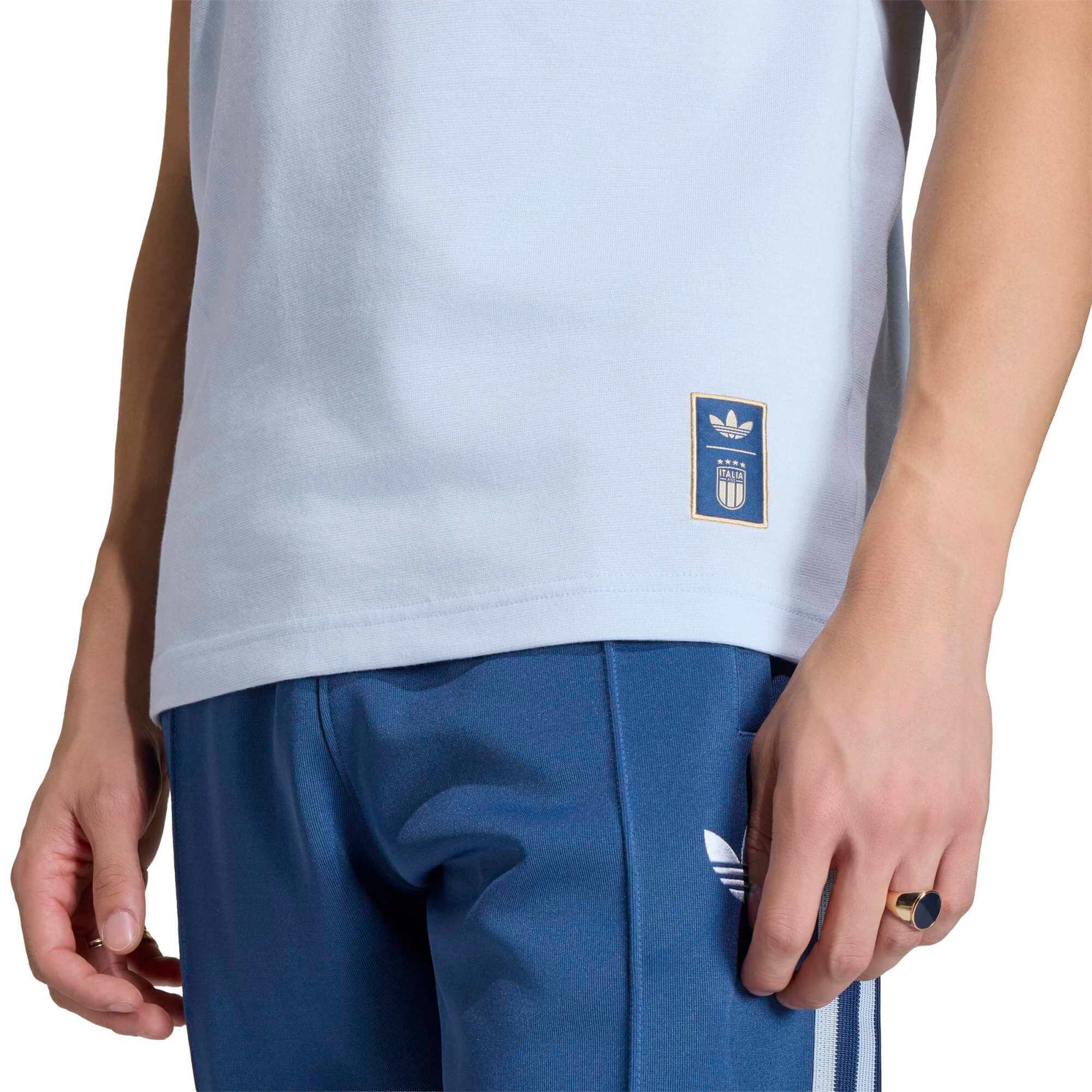 adidas 2026 Italy Men's Originals Tee - Image 5
