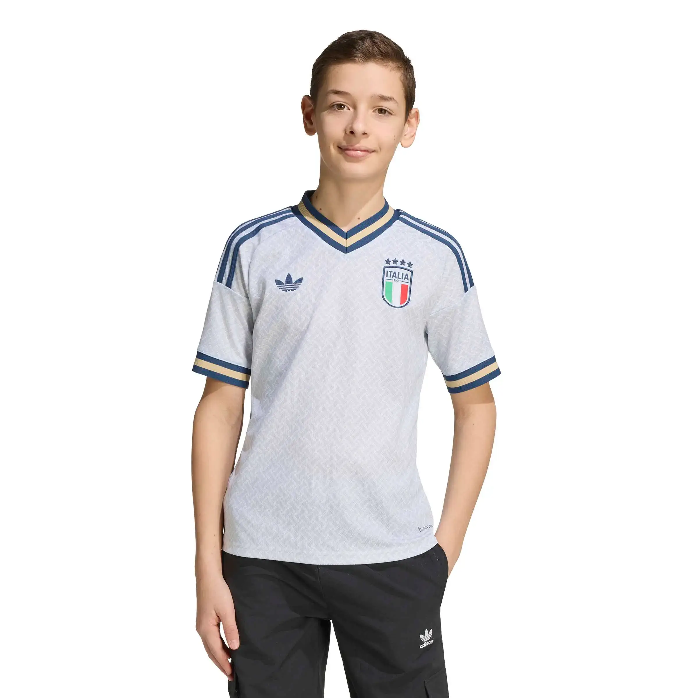 adidas 2026 Italy Youth Stadium Away Soccer Jersey - Image 5