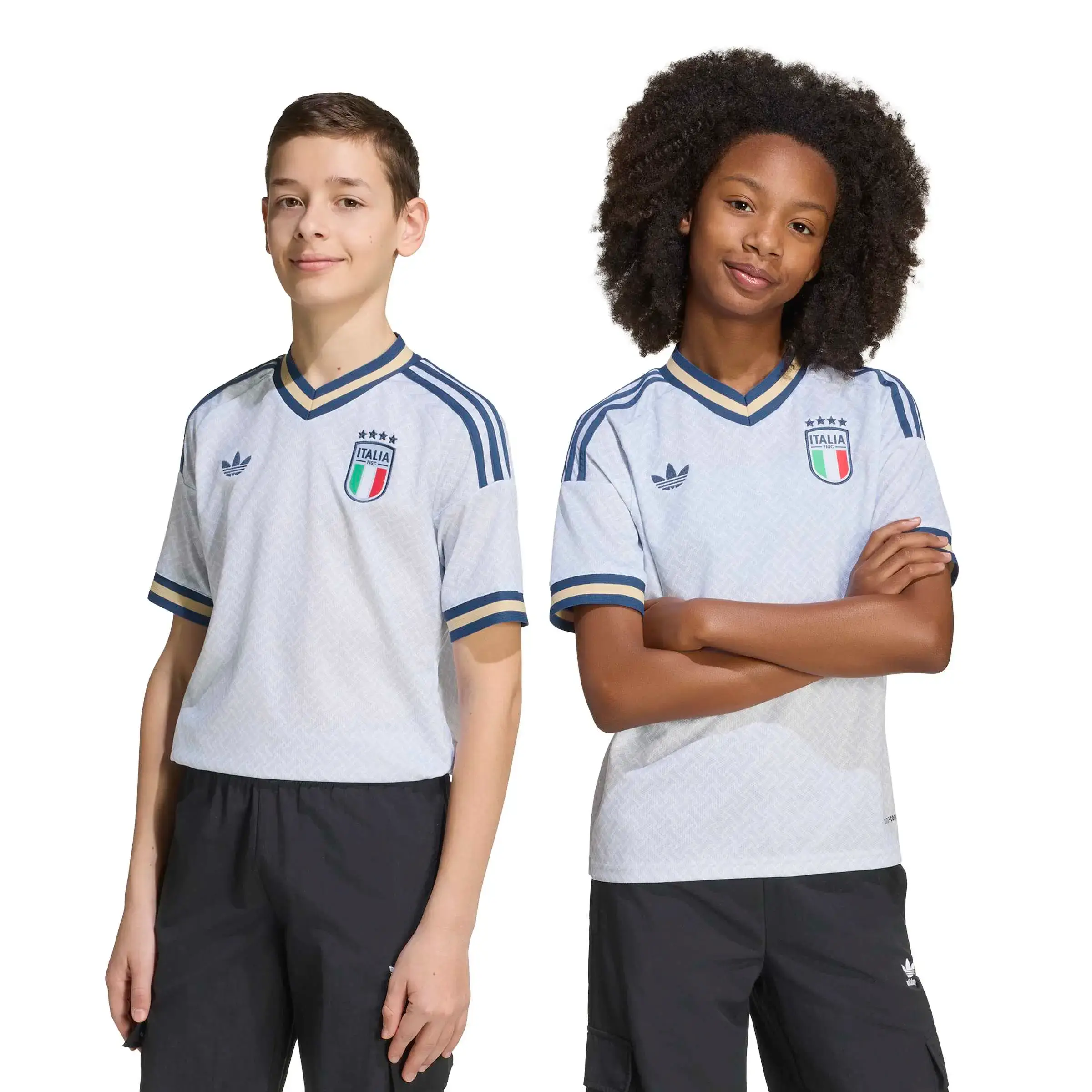 adidas 2026 Italy Youth Stadium Away Soccer Jersey - Image 7