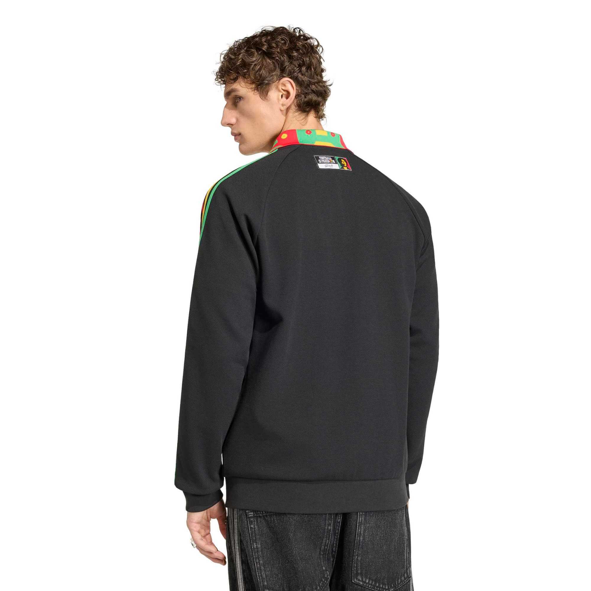 adidas 2026 Jamaica Men's Bob Marley Away Anthem Jacket - Image 3