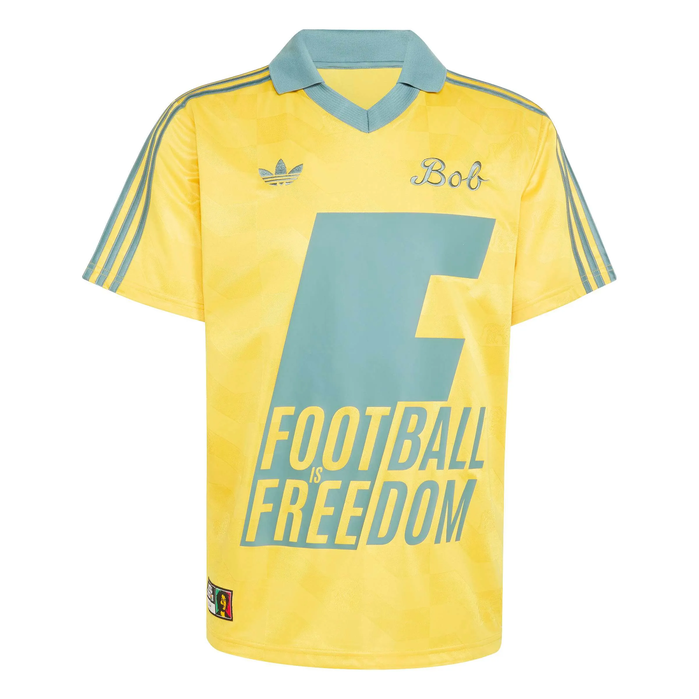 adidas 2026 Jamaica Men's Bob Marley Originals Stadium Soccer Jersey