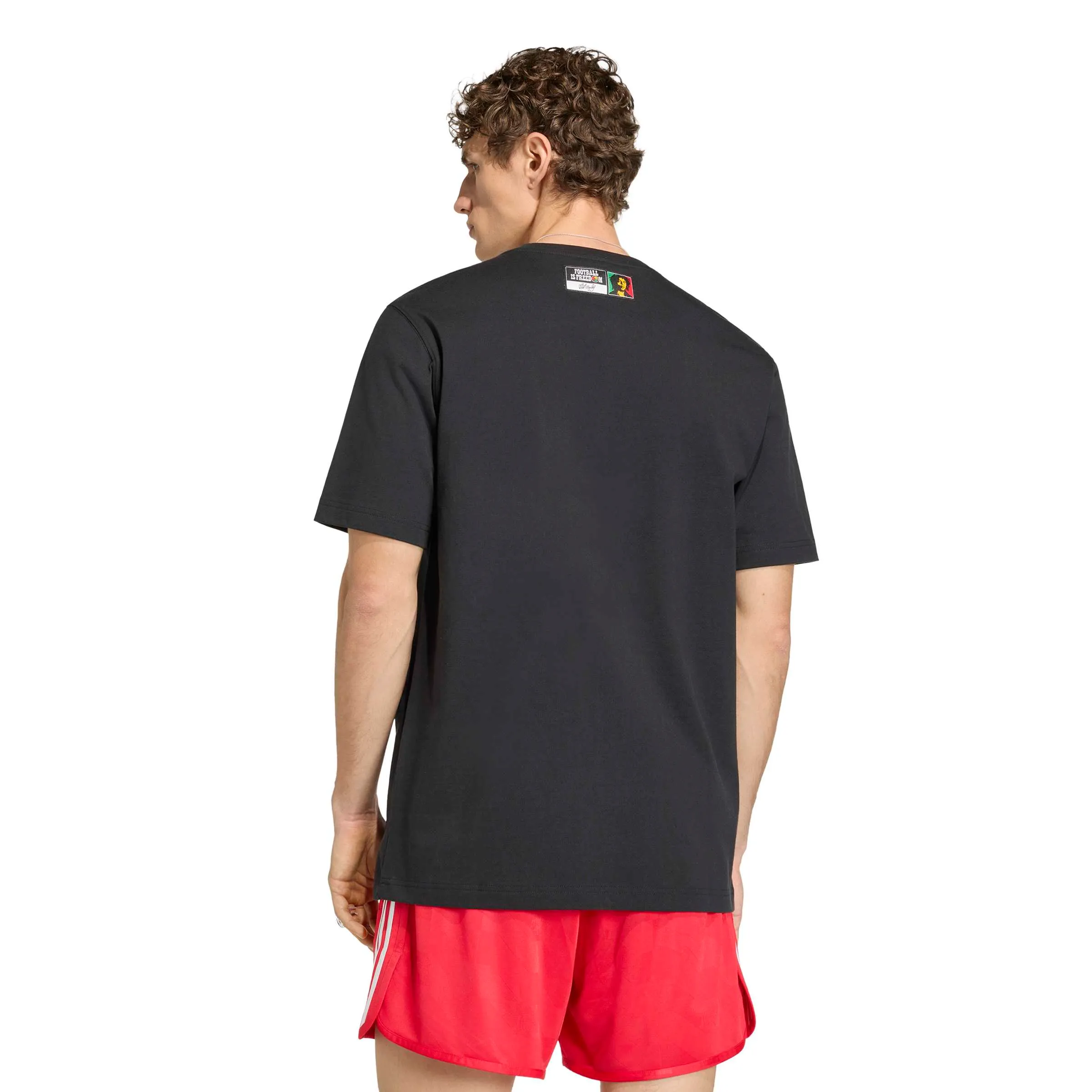 adidas 2026 Jamaica Men's Bob Marley Originals Tee - Image 3