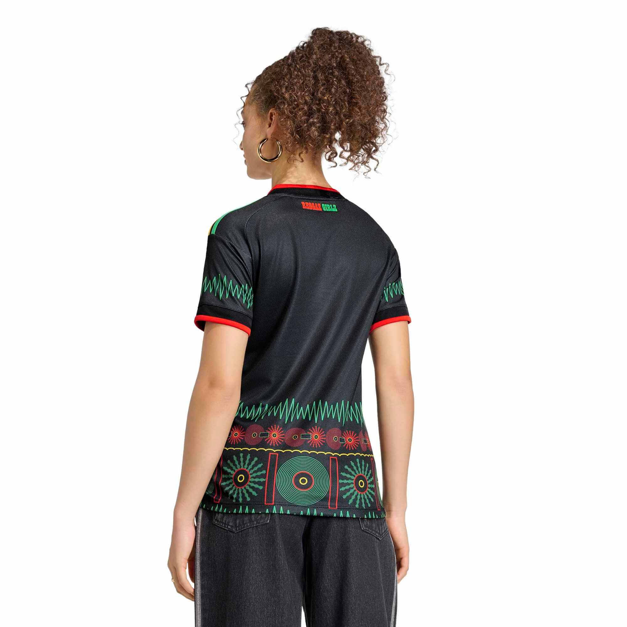 adidas 2026 Jamaica Women's Stadium Away Soccer Jersey - Image 4