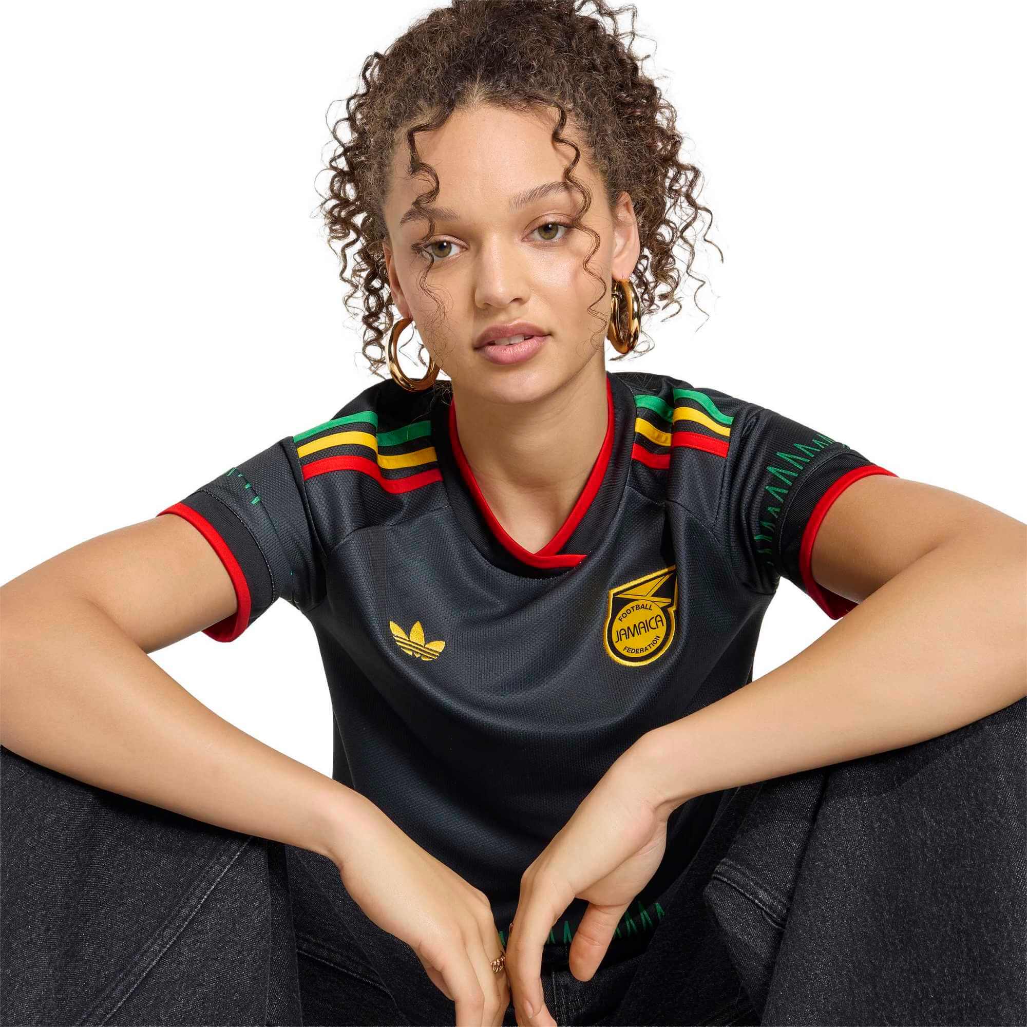adidas 2026 Jamaica Women's Stadium Away Soccer Jersey - Image 5