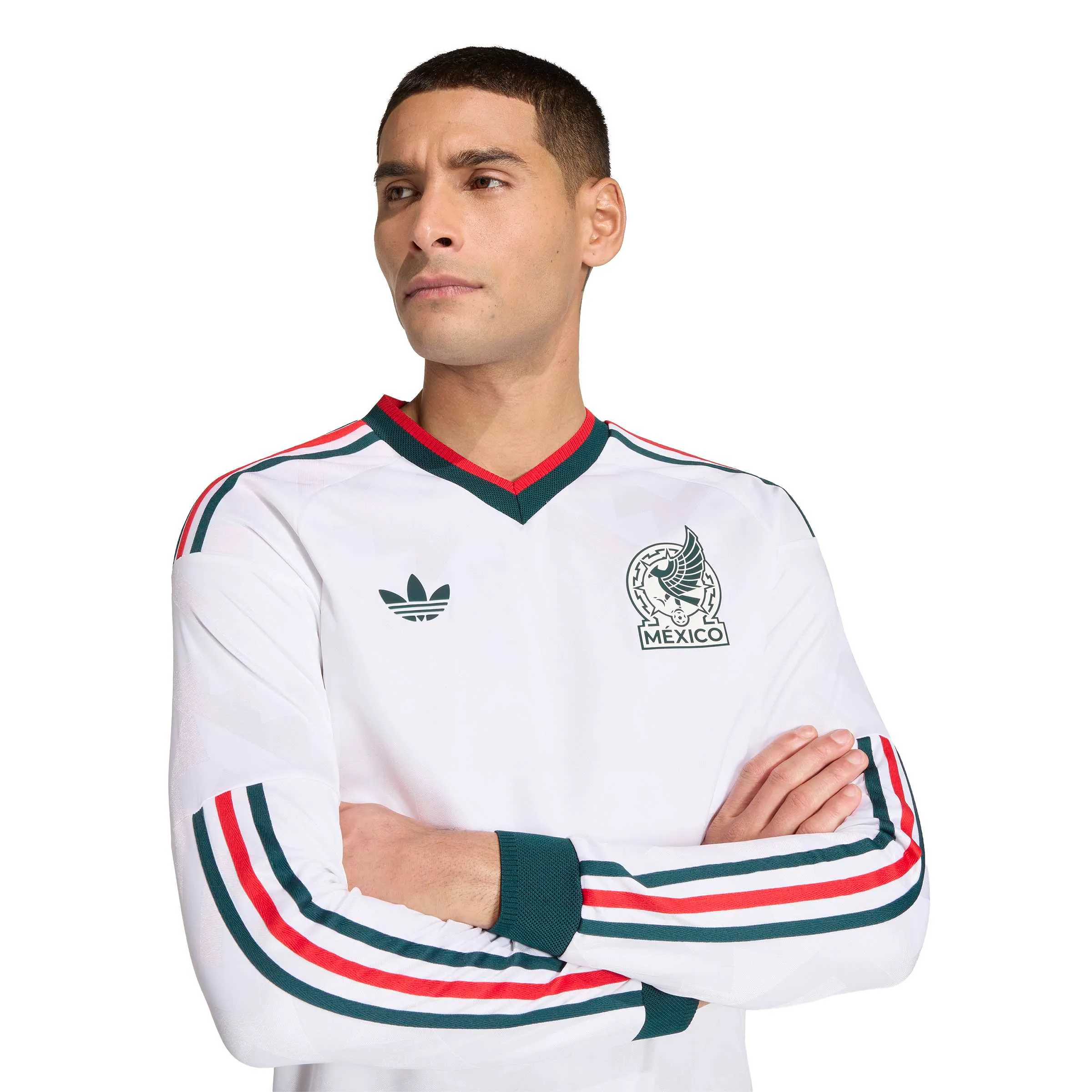 adidas 2026 Mexico Men's Authentic Away Long-Sleeve Soccer Jersey - Image 5