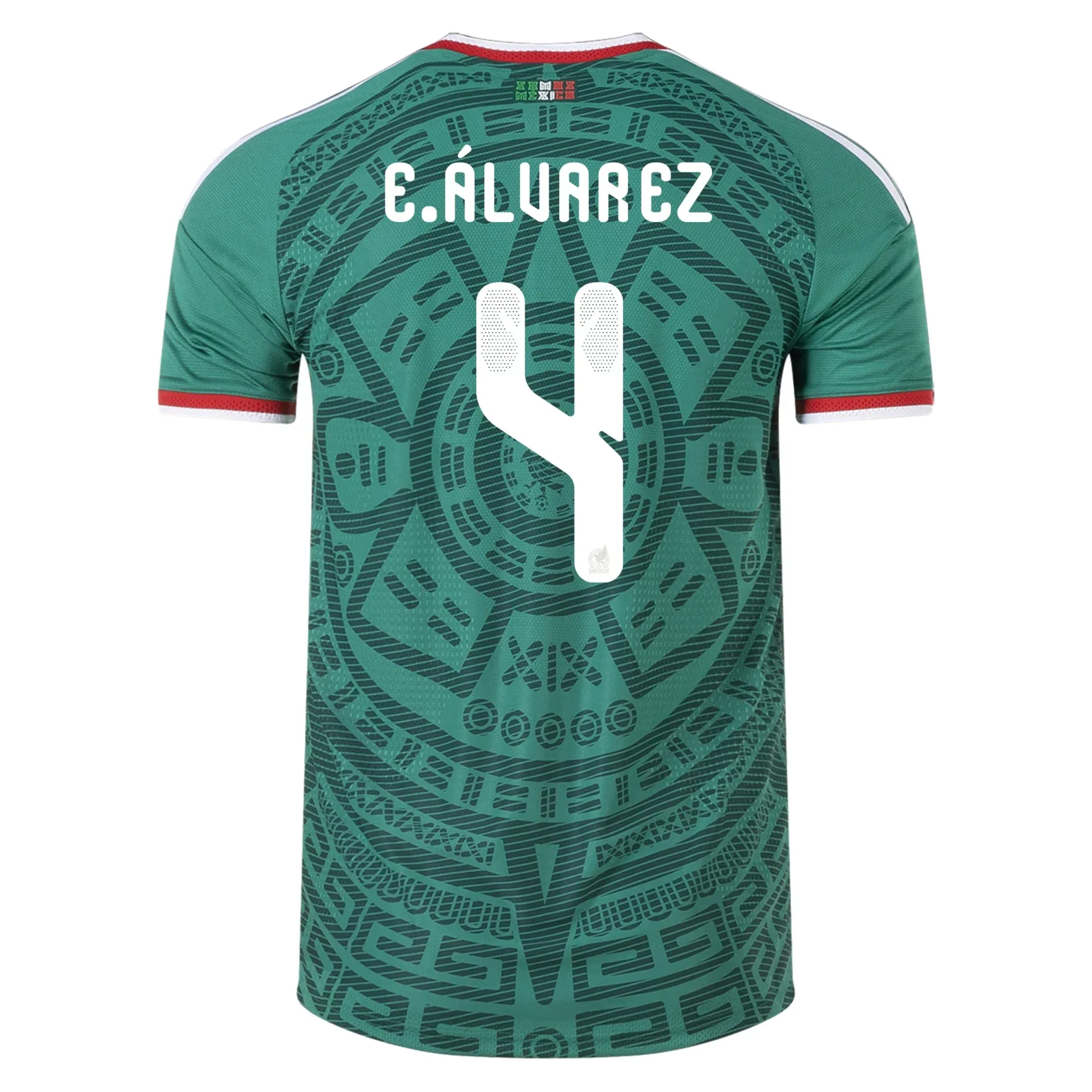 adidas 2026 Mexico Men's Authentic Home Soccer Jersey - Image 11
