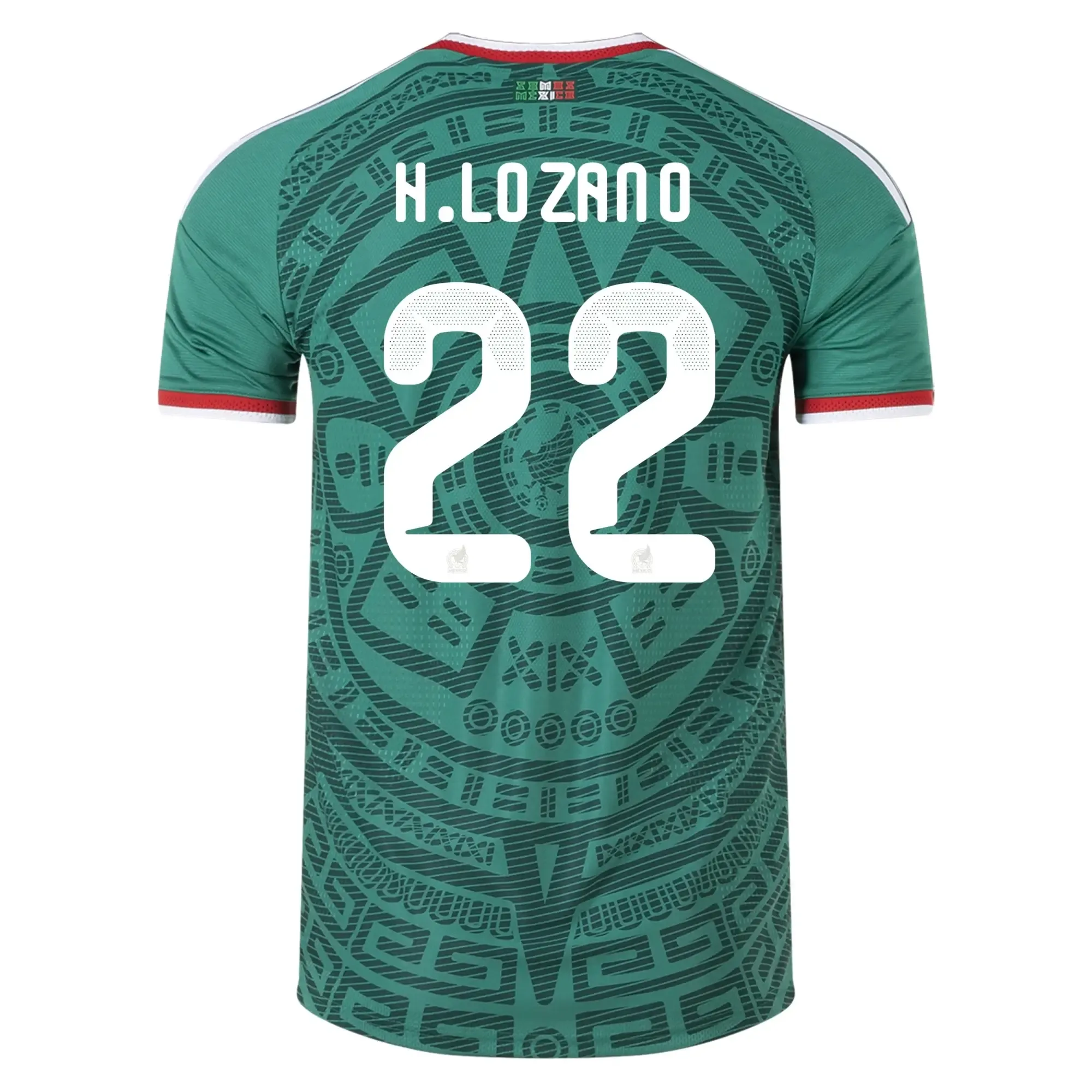 adidas 2026 Mexico Men's Authentic Home Soccer Jersey - Image 12