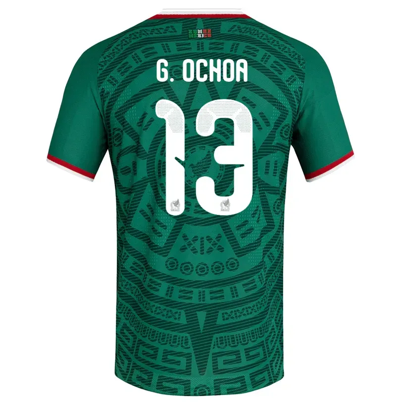 adidas 2026 Mexico Men's Authentic Home Soccer Jersey - Image 14