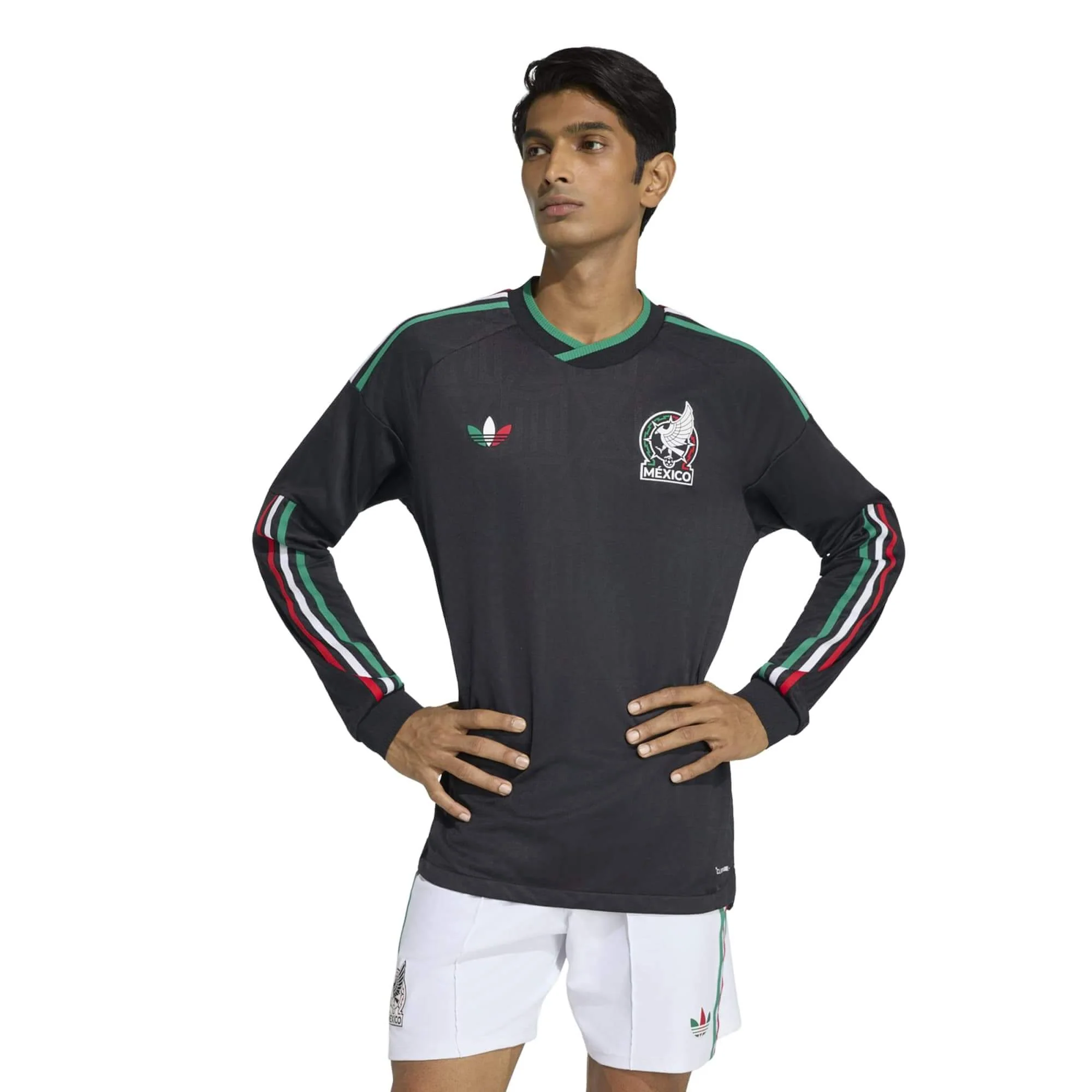 adidas 2026 Mexico Men's Authentic Third Long-Sleeve Soccer Jersey - Image 3