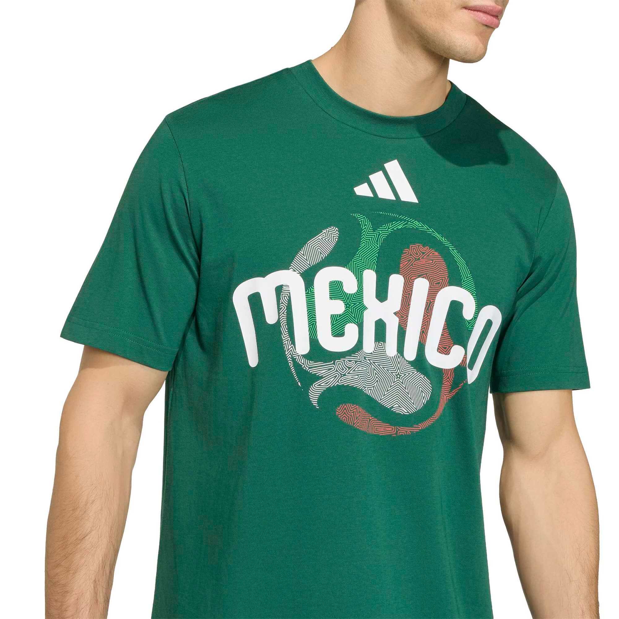 adidas 2026 Mexico Men's OLP Tee - Image 4