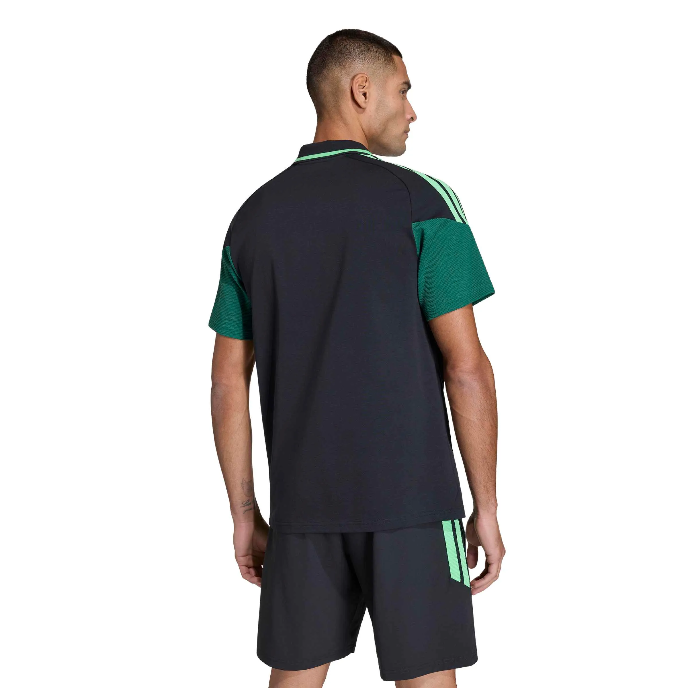 adidas 2026 Mexico Men's Tiro Polo Shirt - Image 3