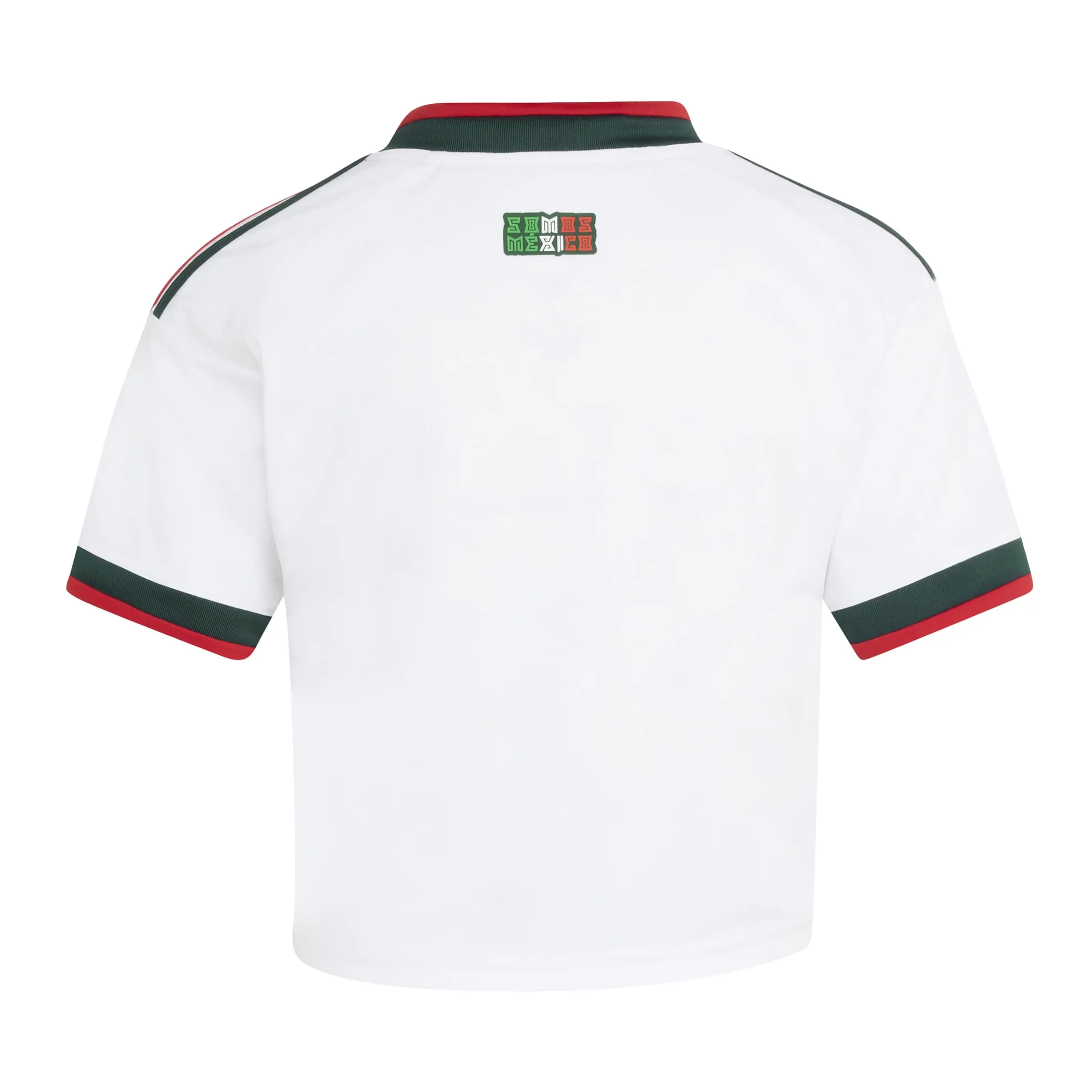 adidas 2026 Mexico Women's Stadium Away Cropped Soccer Jersey - Image 2