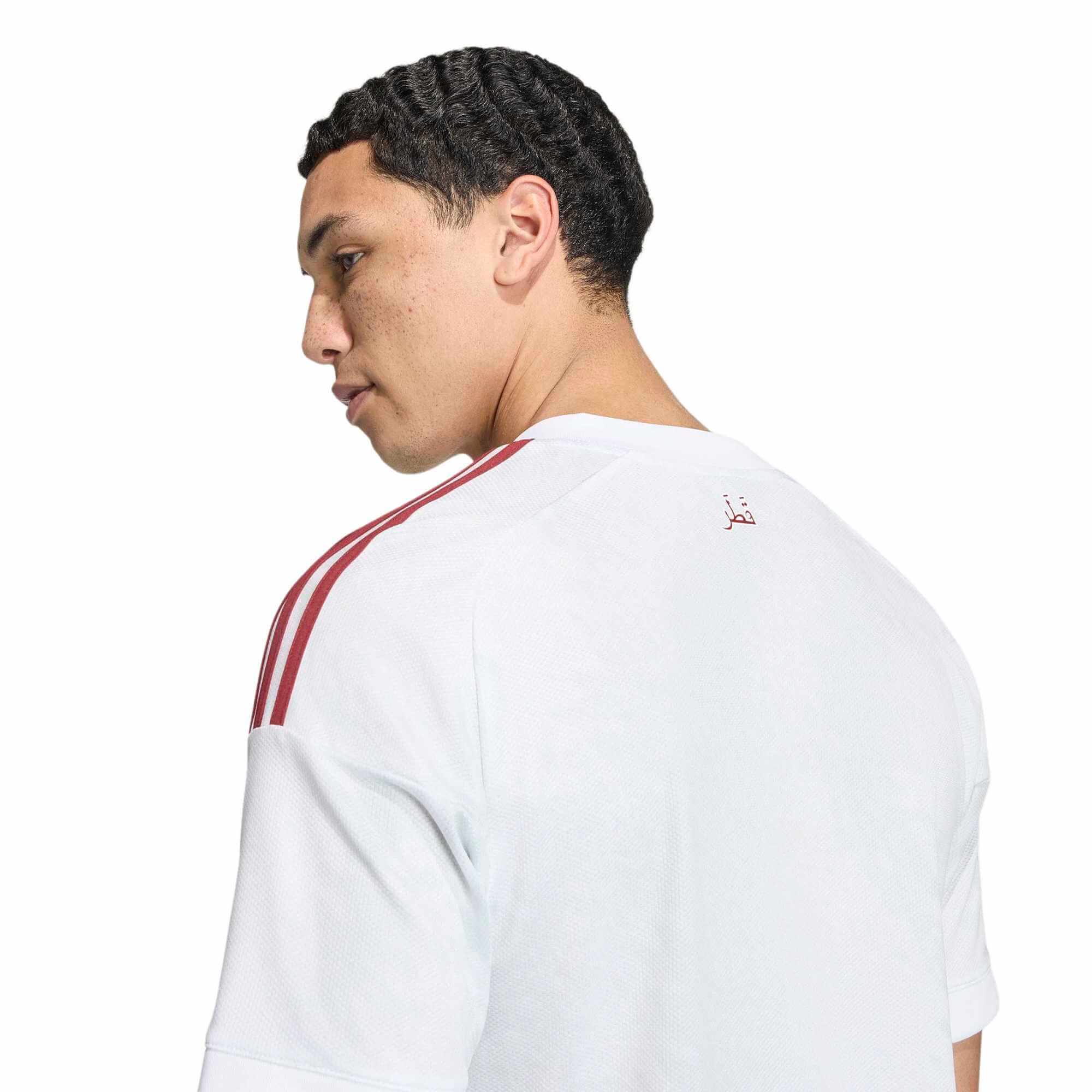 adidas 2026 Qatar Men's Stadium Away Soccer Jersey - Image 6
